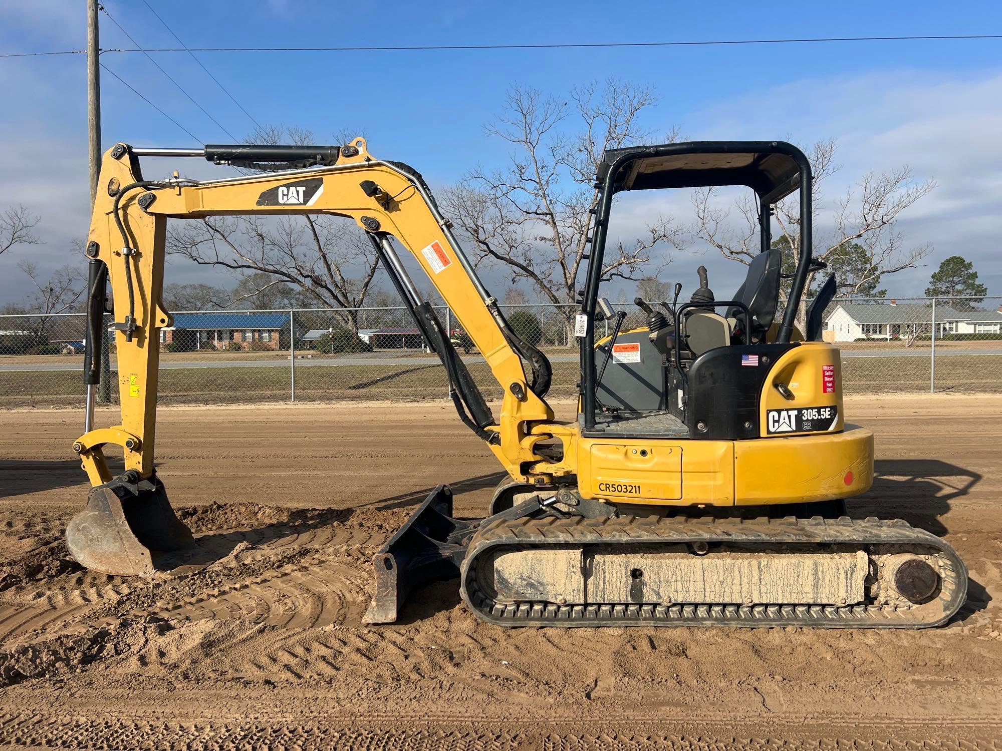 2017 CATERPILLAR 305.5E2 303.3E2CR EXCAVATOR