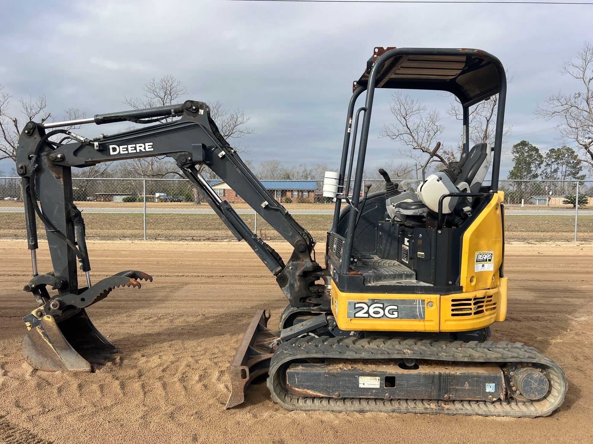 2020 JOHN DEERE 26G EXCAVATOR