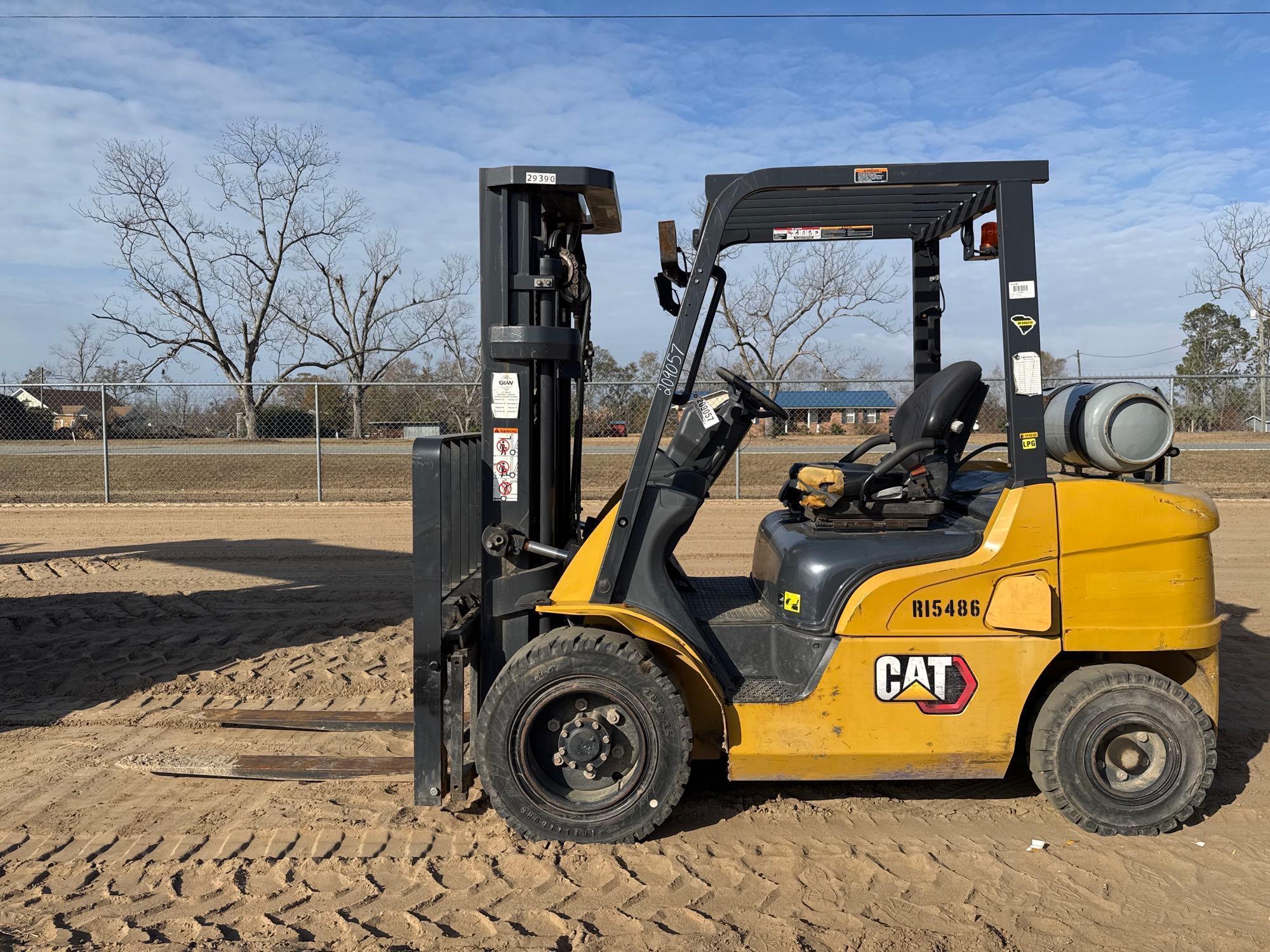 2021 CATERPILLAR GP30N STRAIGHT MAST FORKLIFT