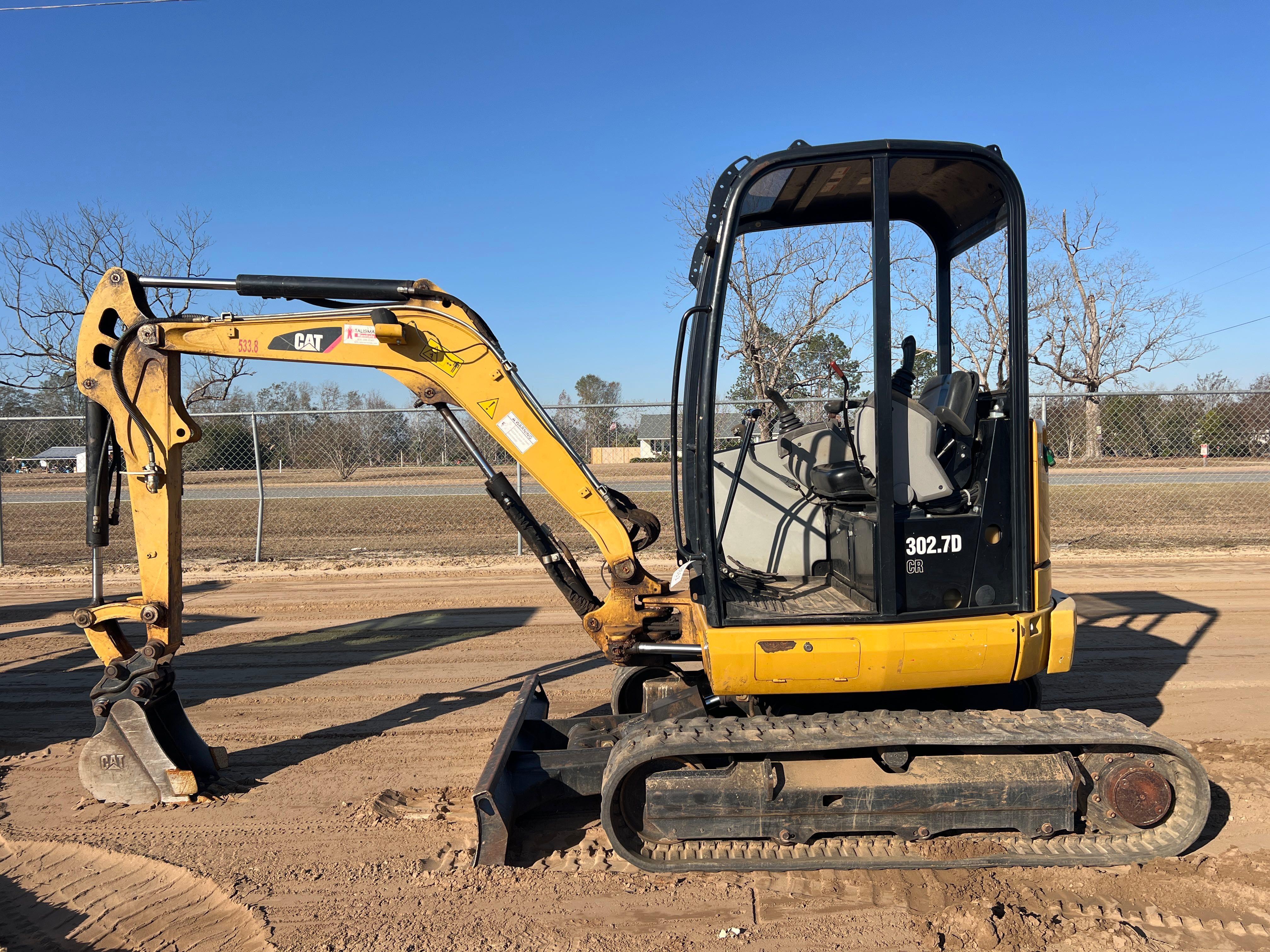 2020 CATERPILLAR 302.7D CR EXCAVATOR