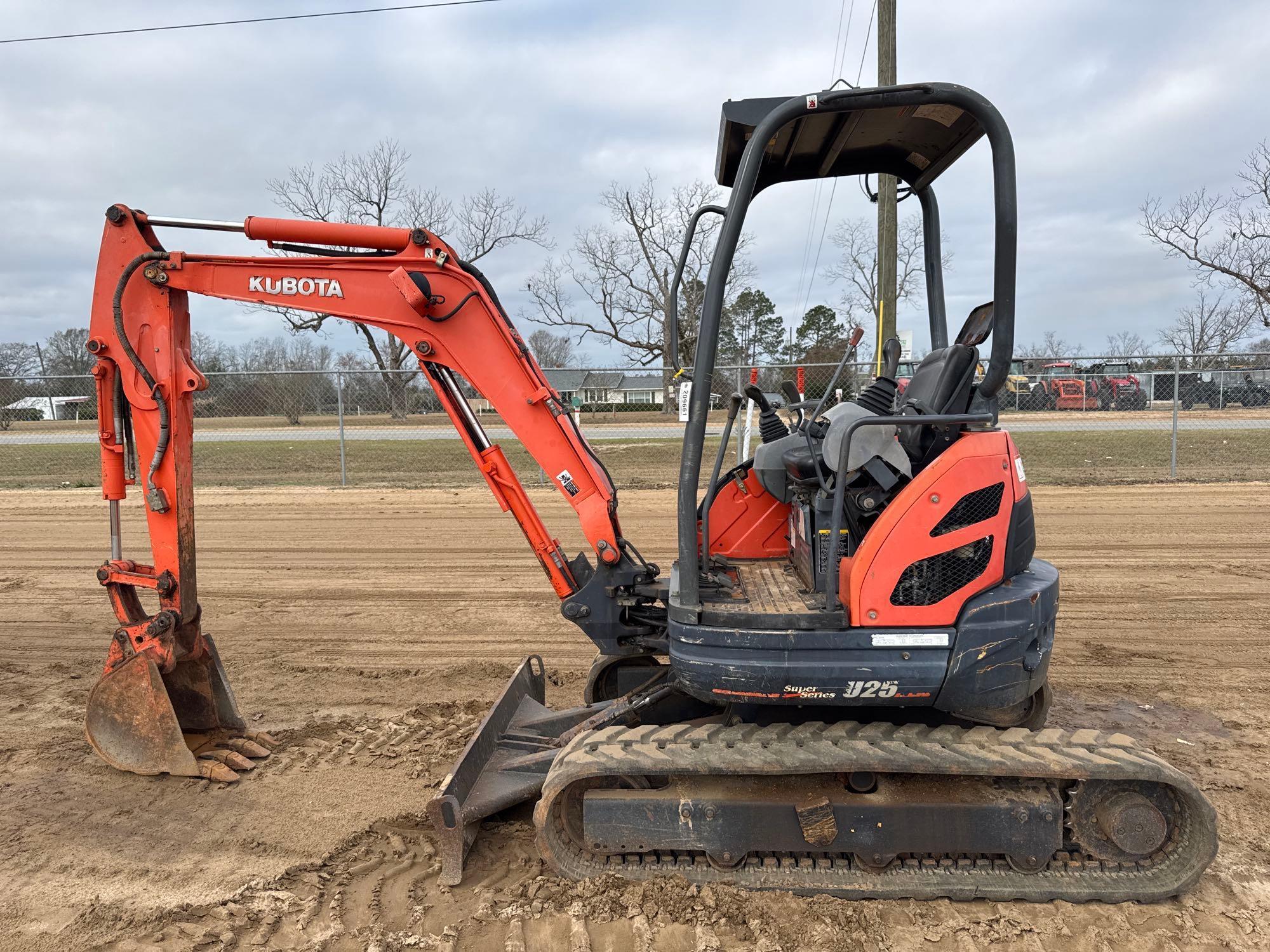 2011 KUBOTA U25 SUPER SERIES EXCAVATOR