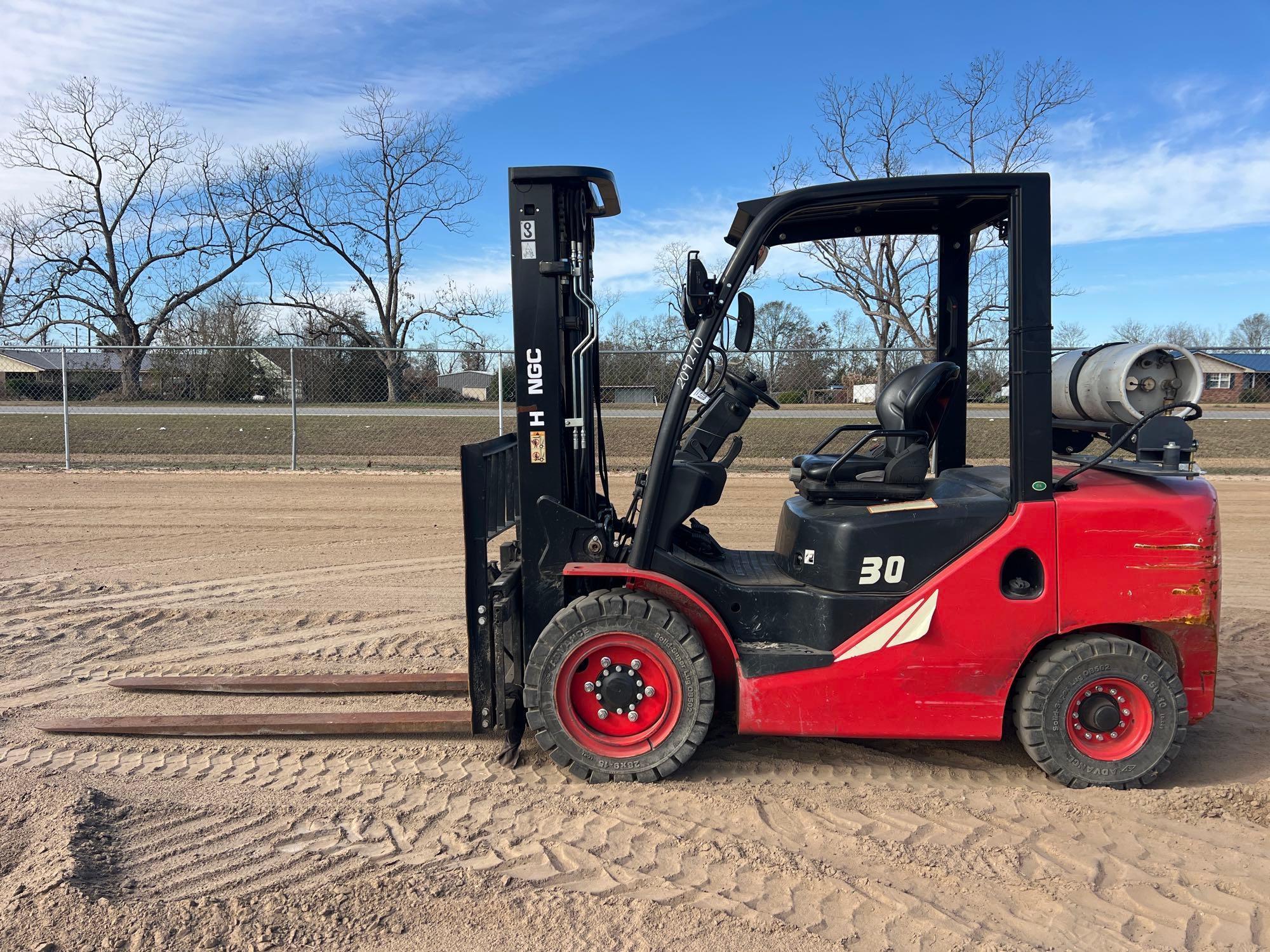 2023 HANGCHA CPYD30-XW71F STRAIGHT MAST FORKLIFT