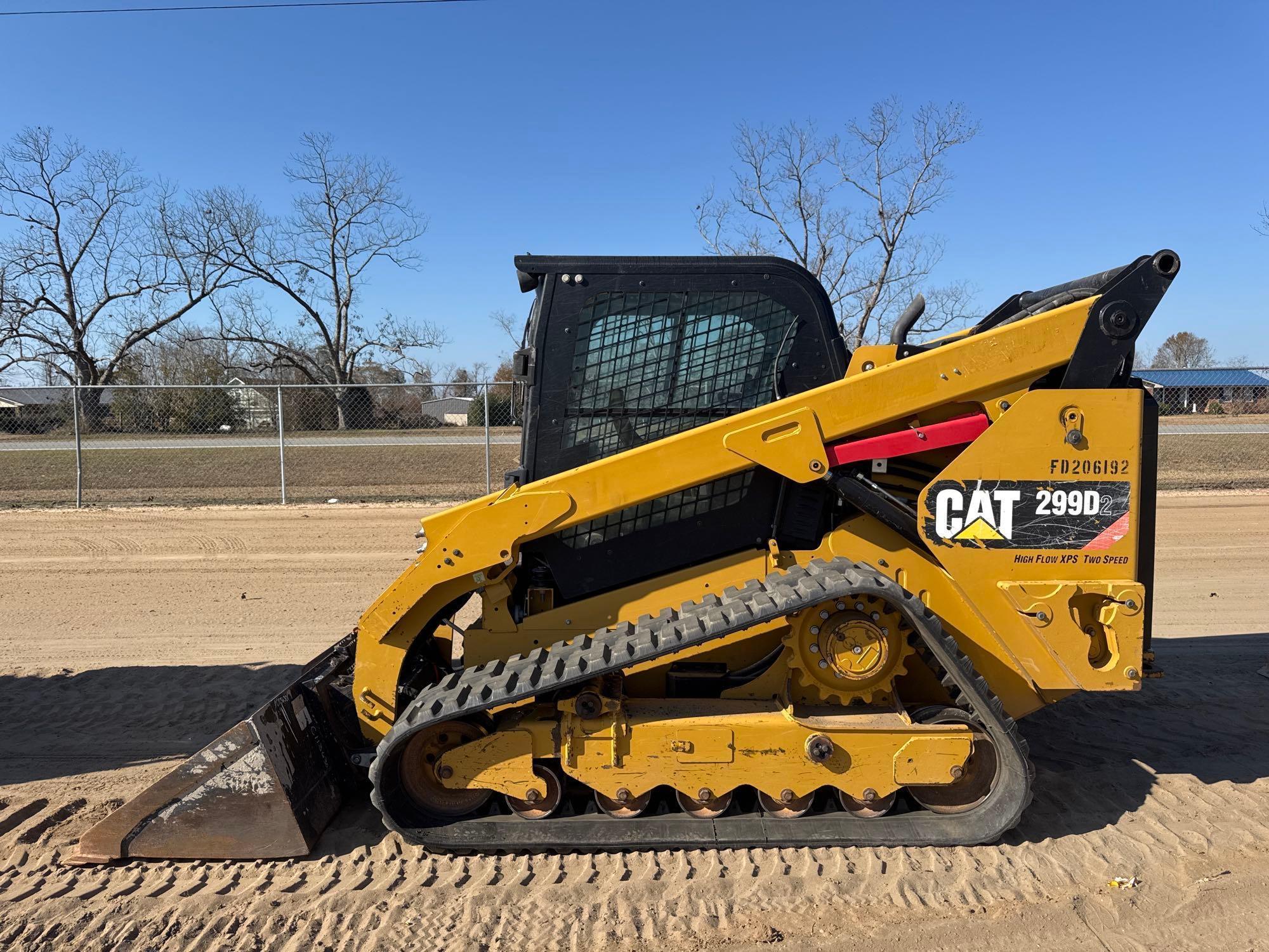 2019 CATERPILLAR 299D2 SKID STEER