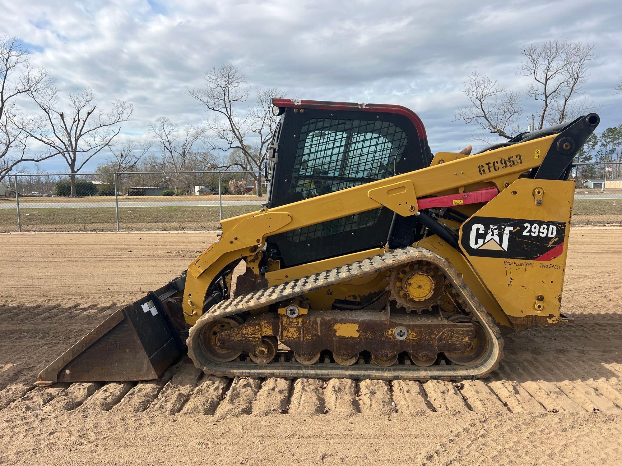 2014 CATERPILLAR 299D SKID STEER