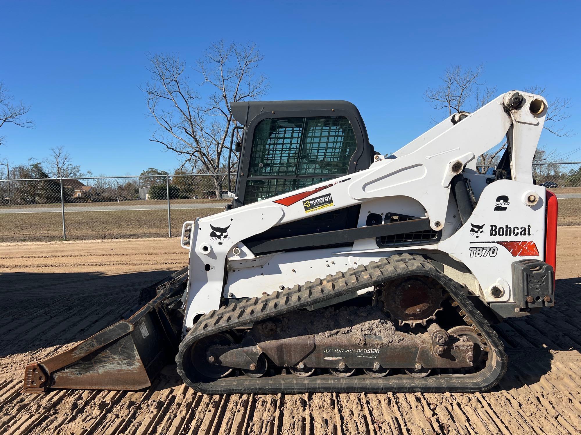 2021 BOBCAT T870 SKID STEER