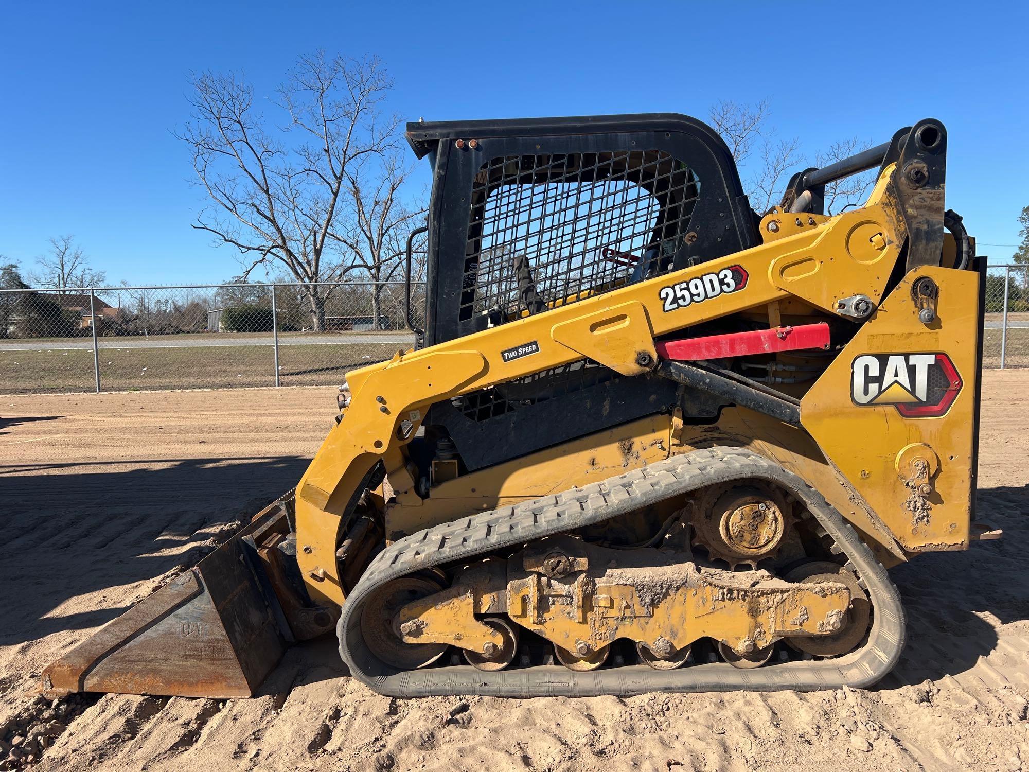2021 CATERPILLAR 259D3 SKID STEER