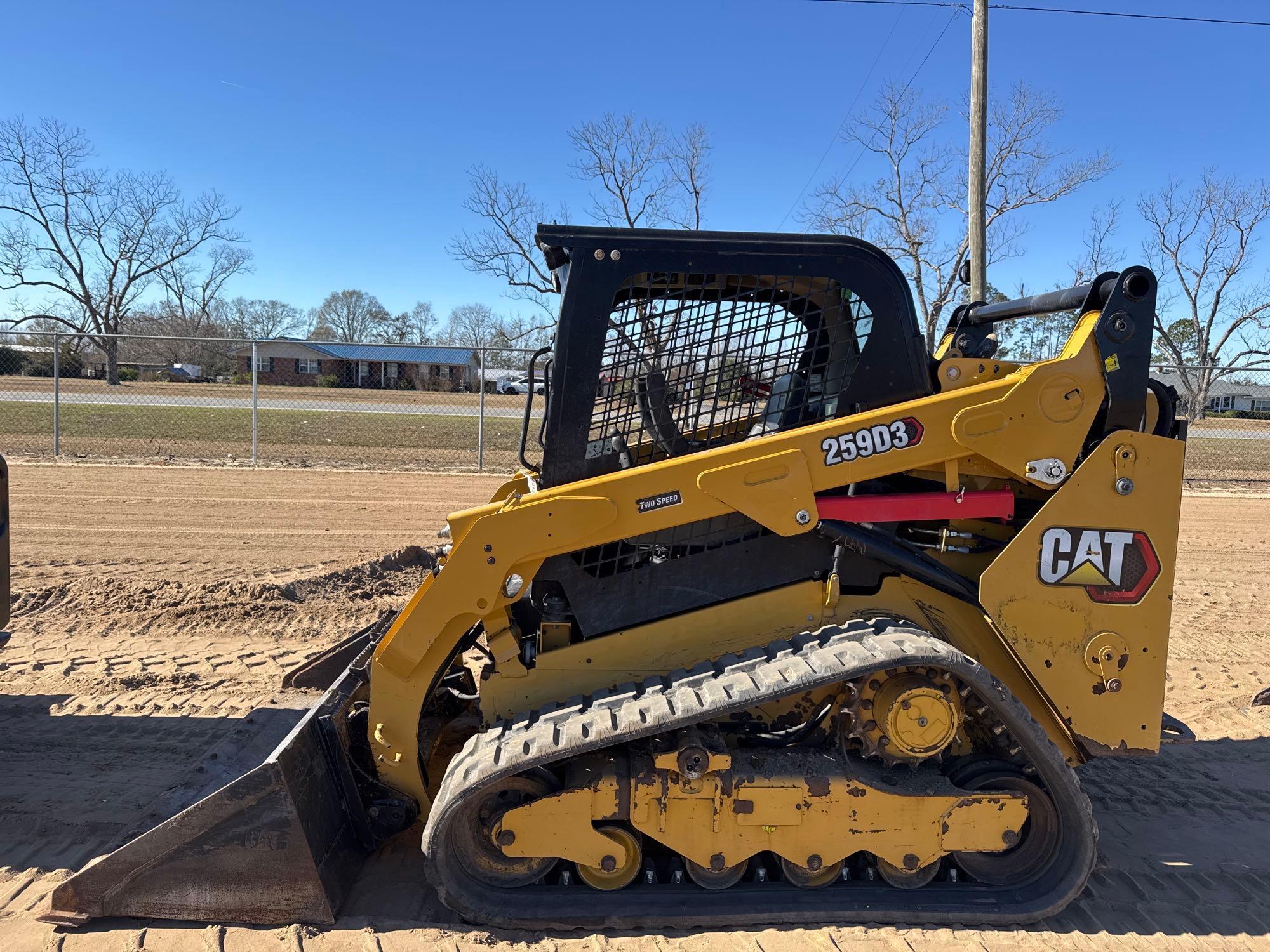2021 CATERPILLAR 259D3 SKID STEER