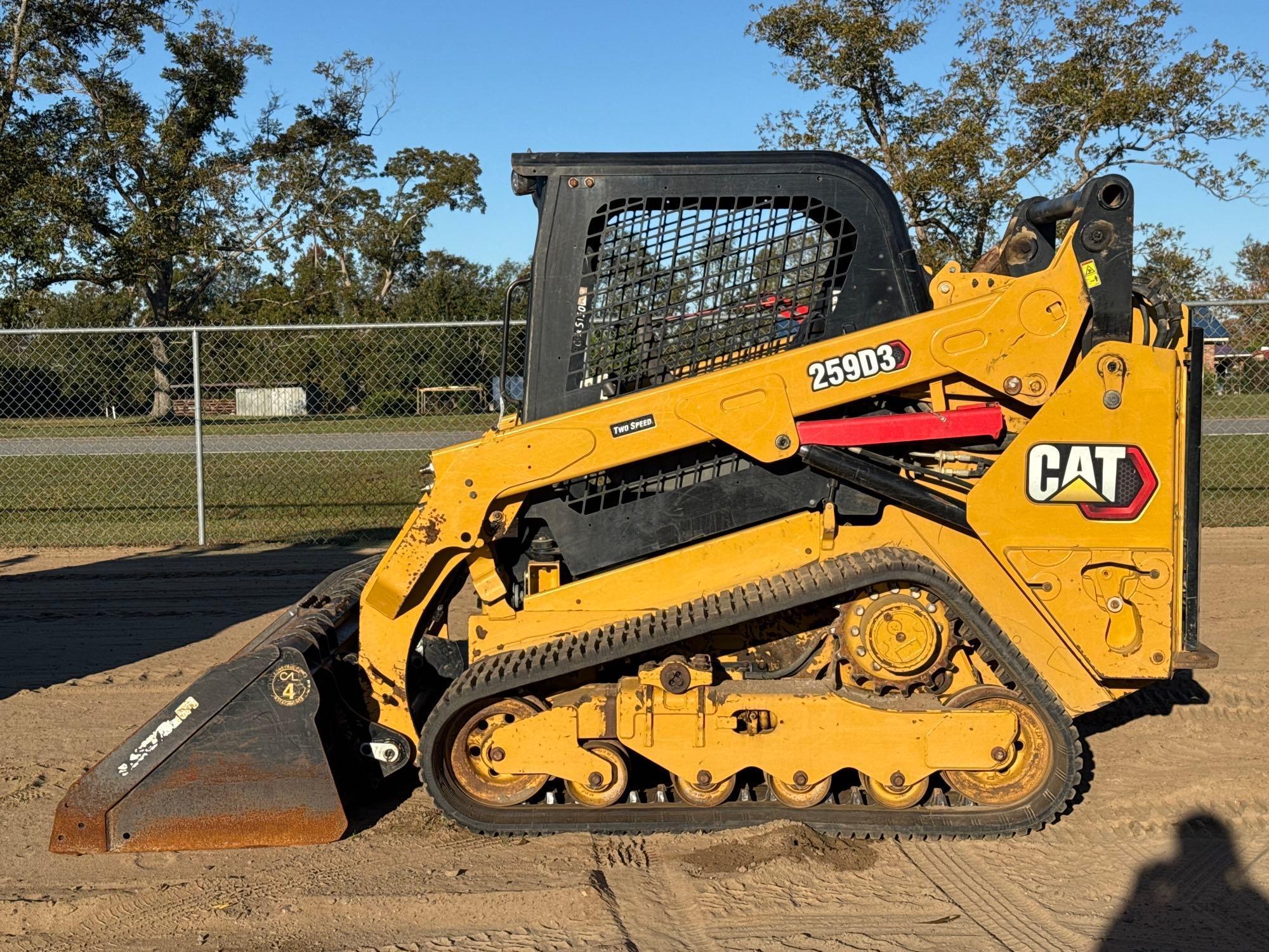 2021 CATERPILLAR 259D3 SKID STEER