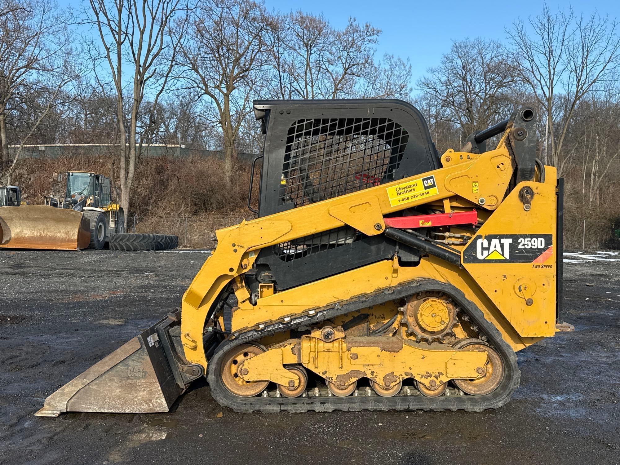 2016 CATERPILLAR 259D SKID STEER