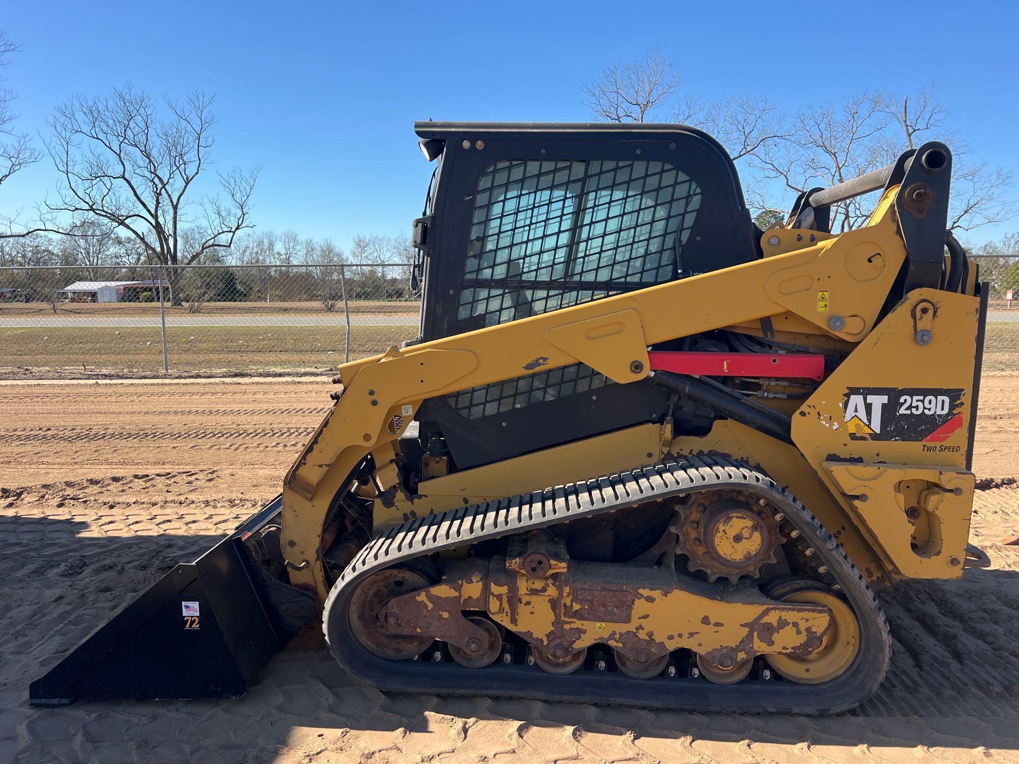 2018 CATERPILLAR 259D SKID STEER