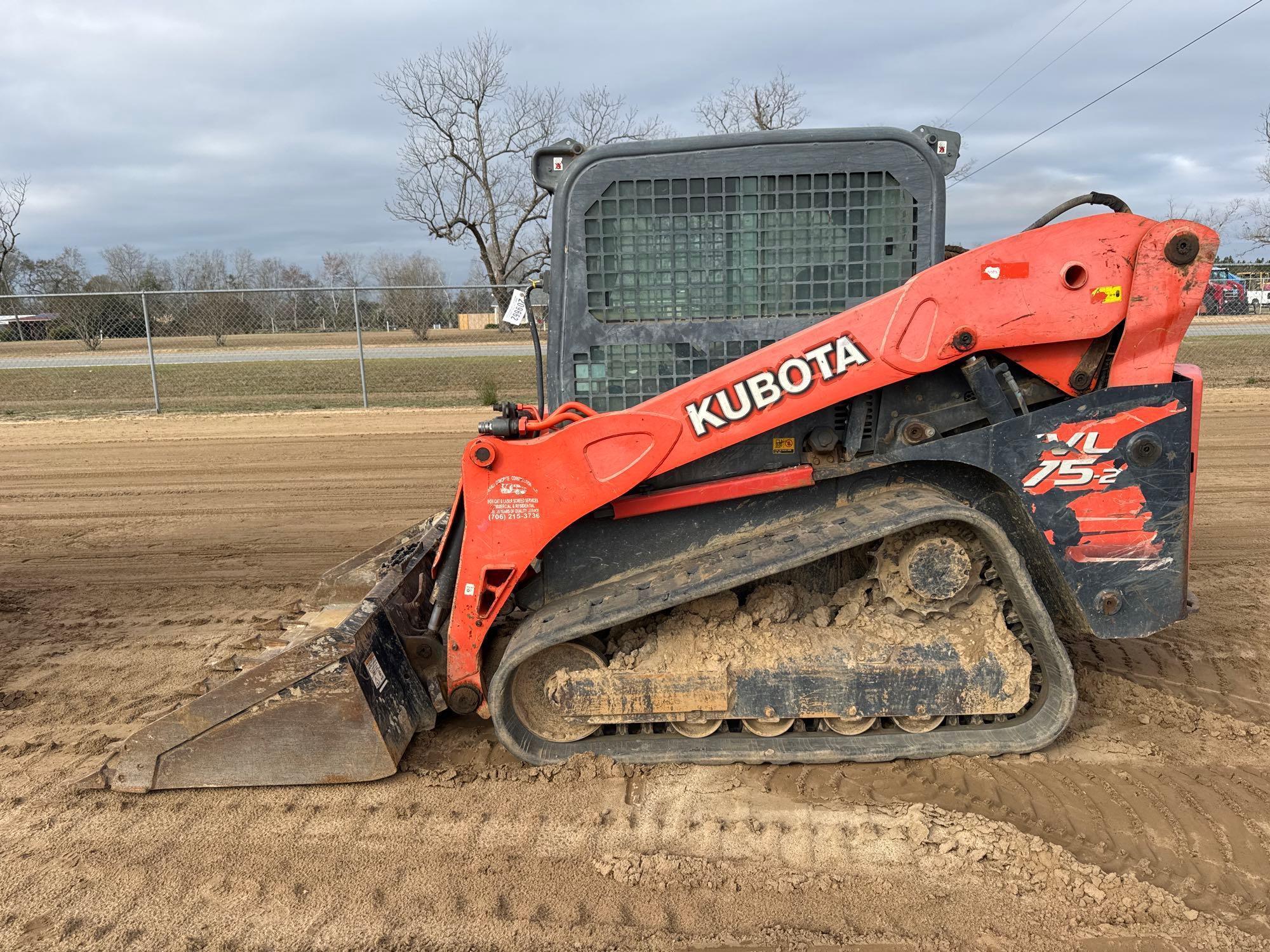 2016 KUBOTA SVL75-2 SKID STEER