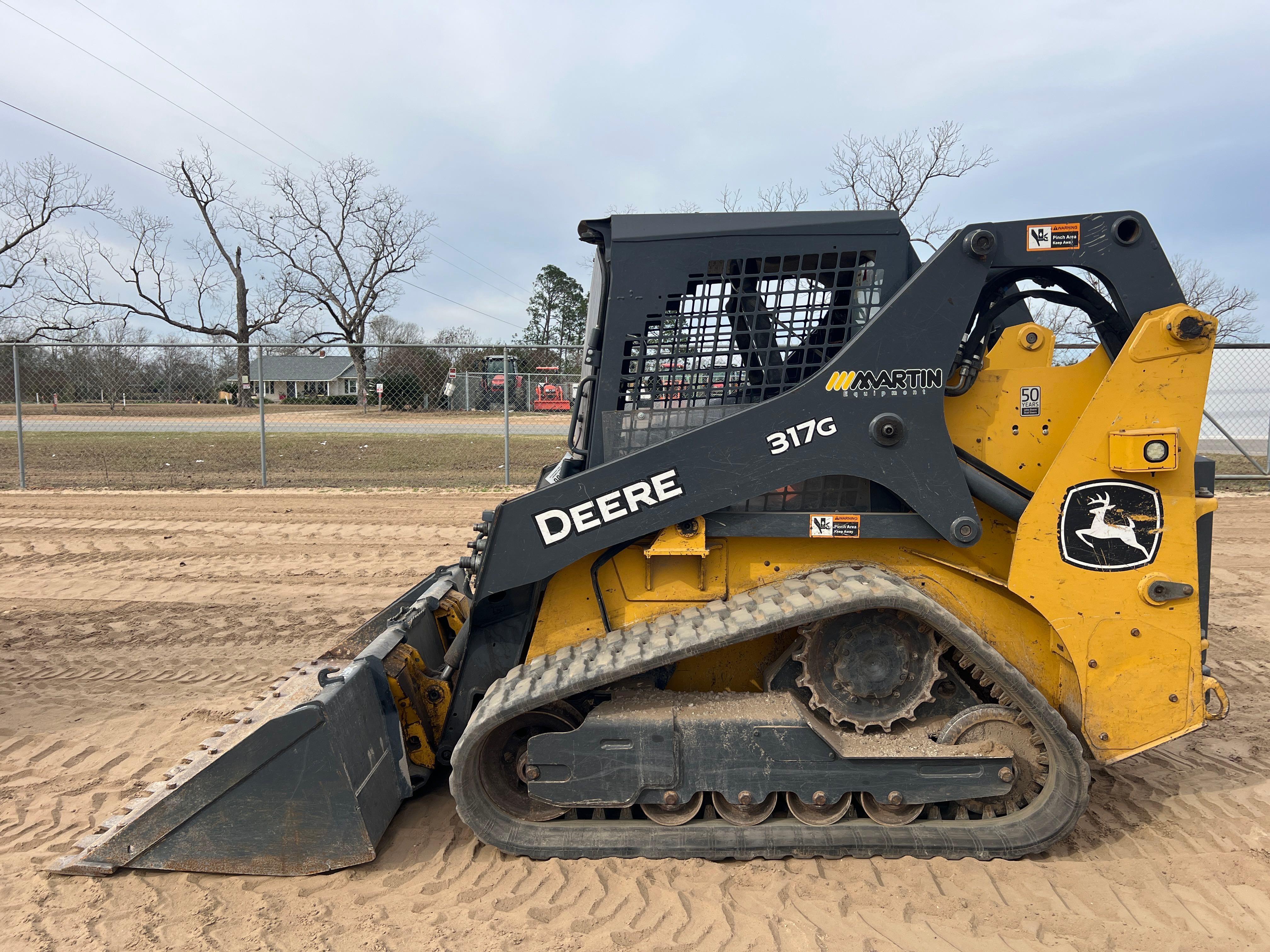 2020 JOHN DEERE 317G SKID STEER