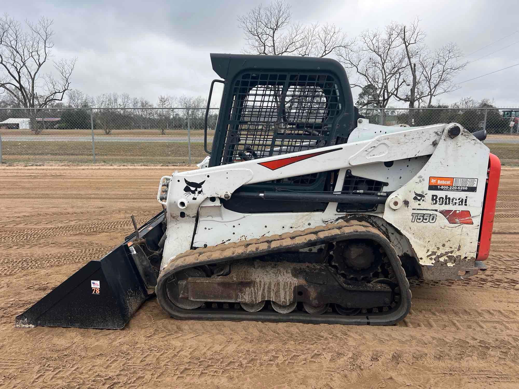 2018 BOBCAT T550 SKID STEER