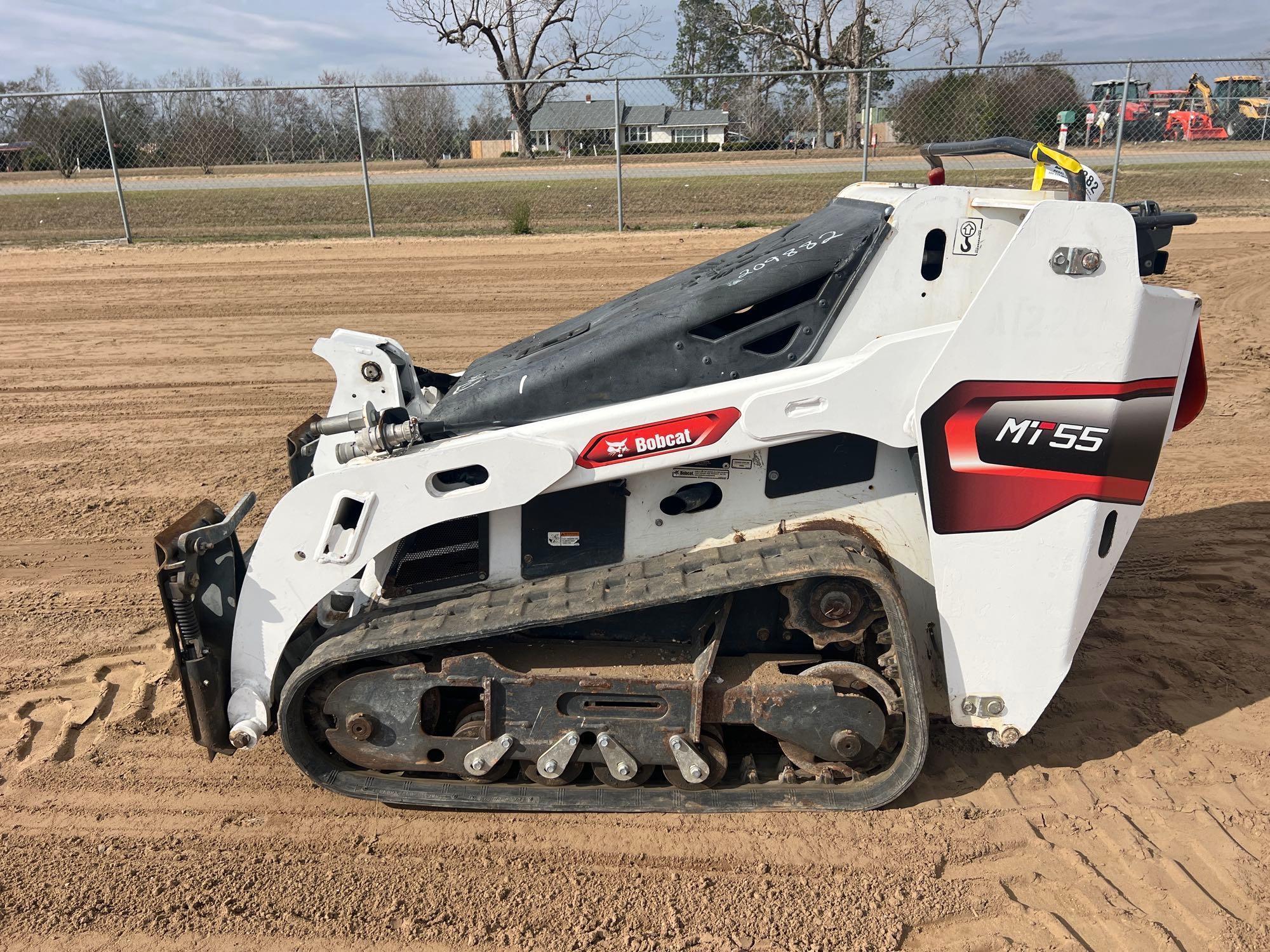 2021 BOBCAT MJ55 STAND ON SKID STEER