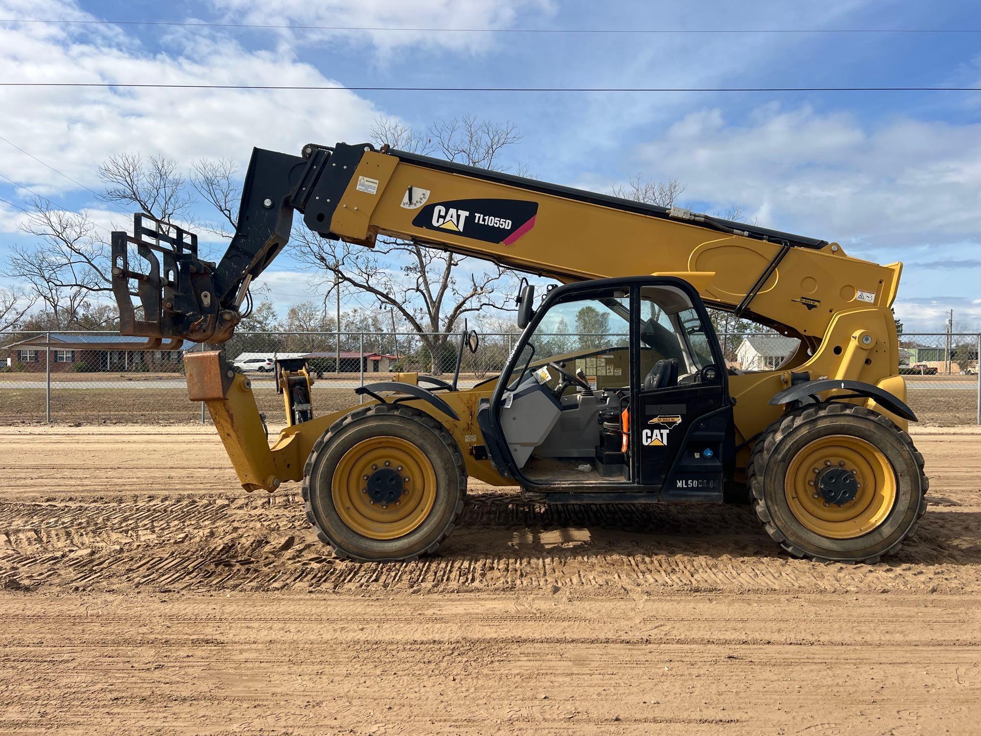 2016 CATERPILLAR TL1055D TELESCOPIC FORKLIFT