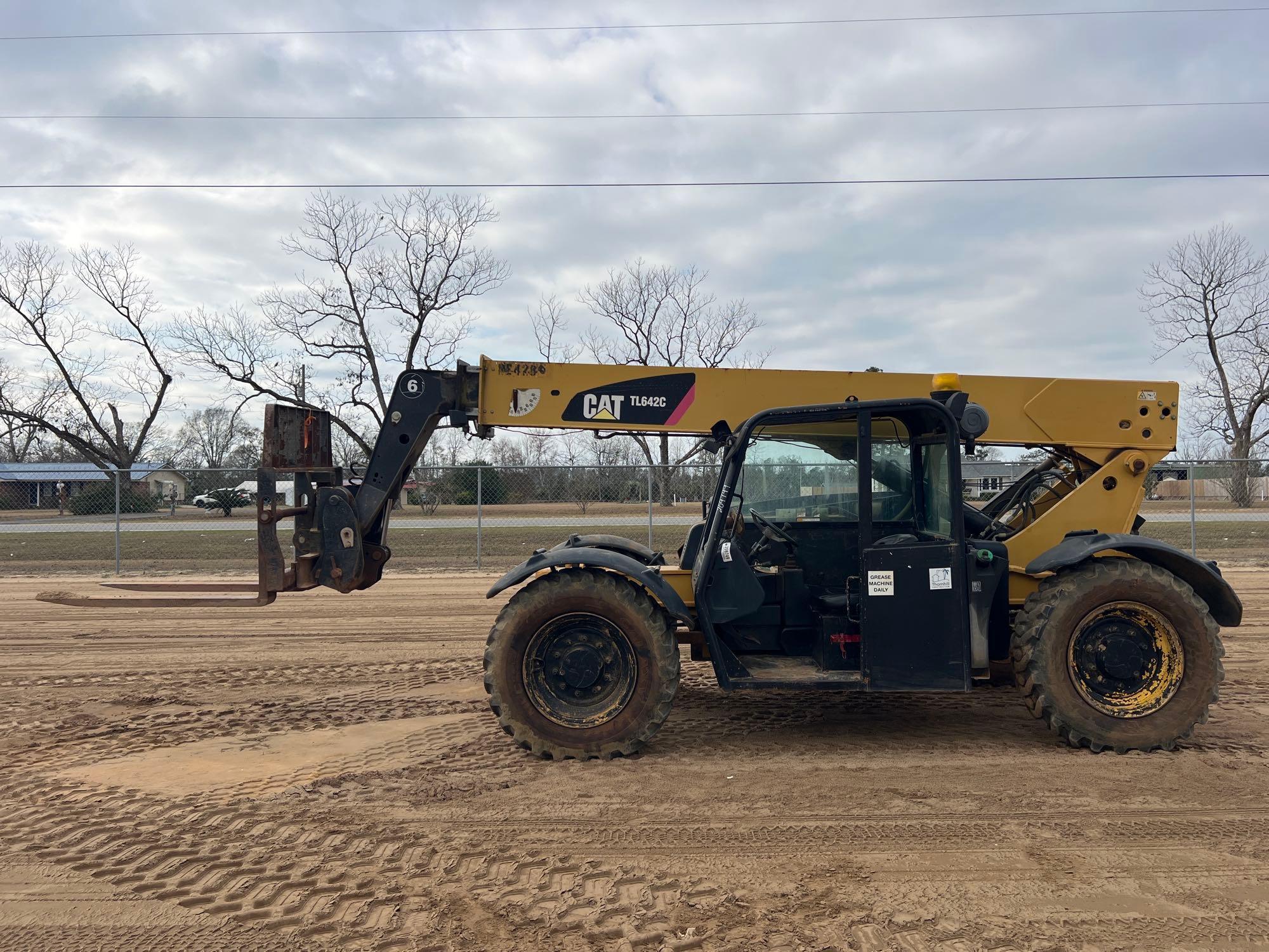 2013 CATERPILLAR TL642C TELESCOPIC FORKLIFT