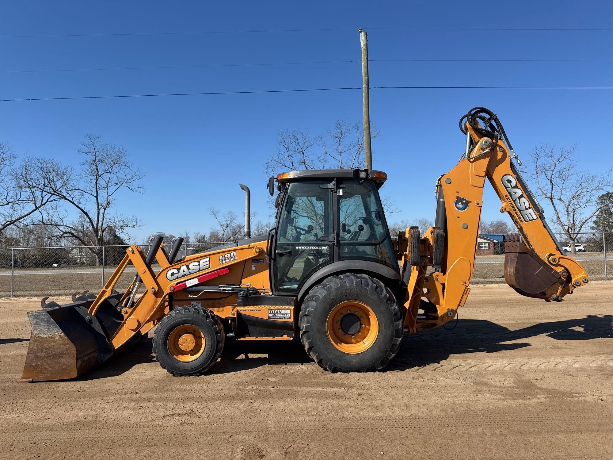 2014 CASE 590 SUPER N BACKHOE
