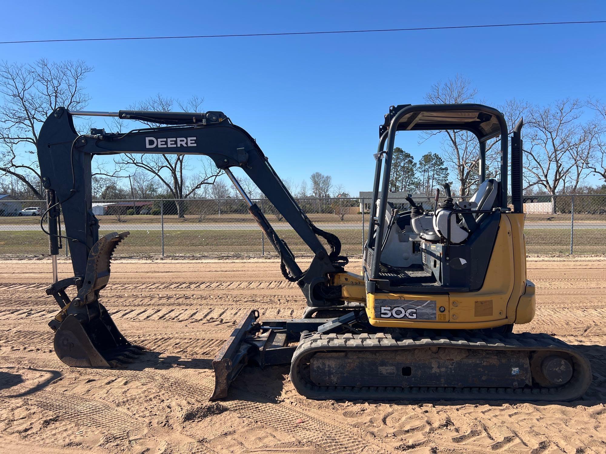2014 JOHN DEERE 50G EXCAVATOR