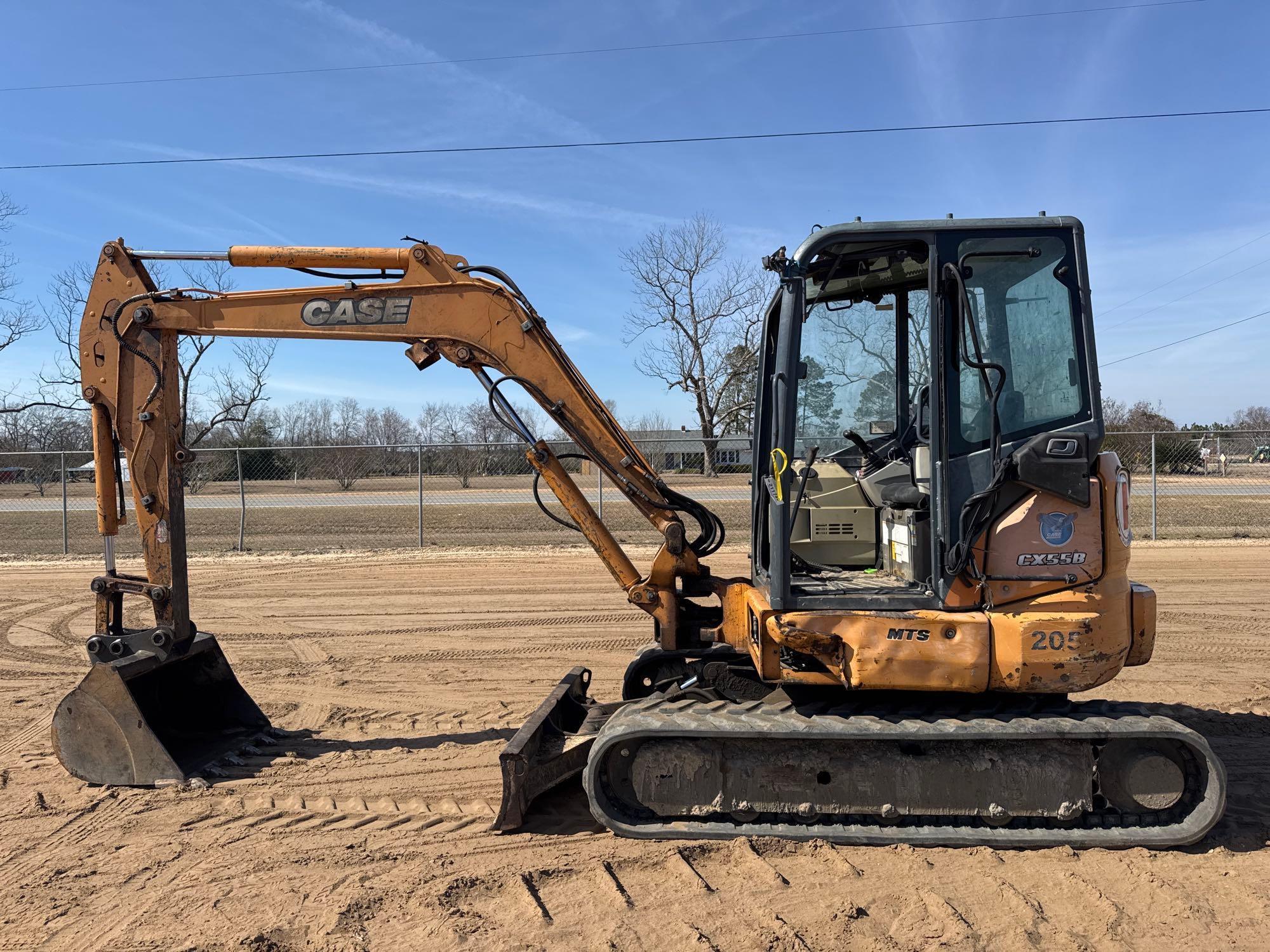 2014 CASE CX55B EXCAVATOR
