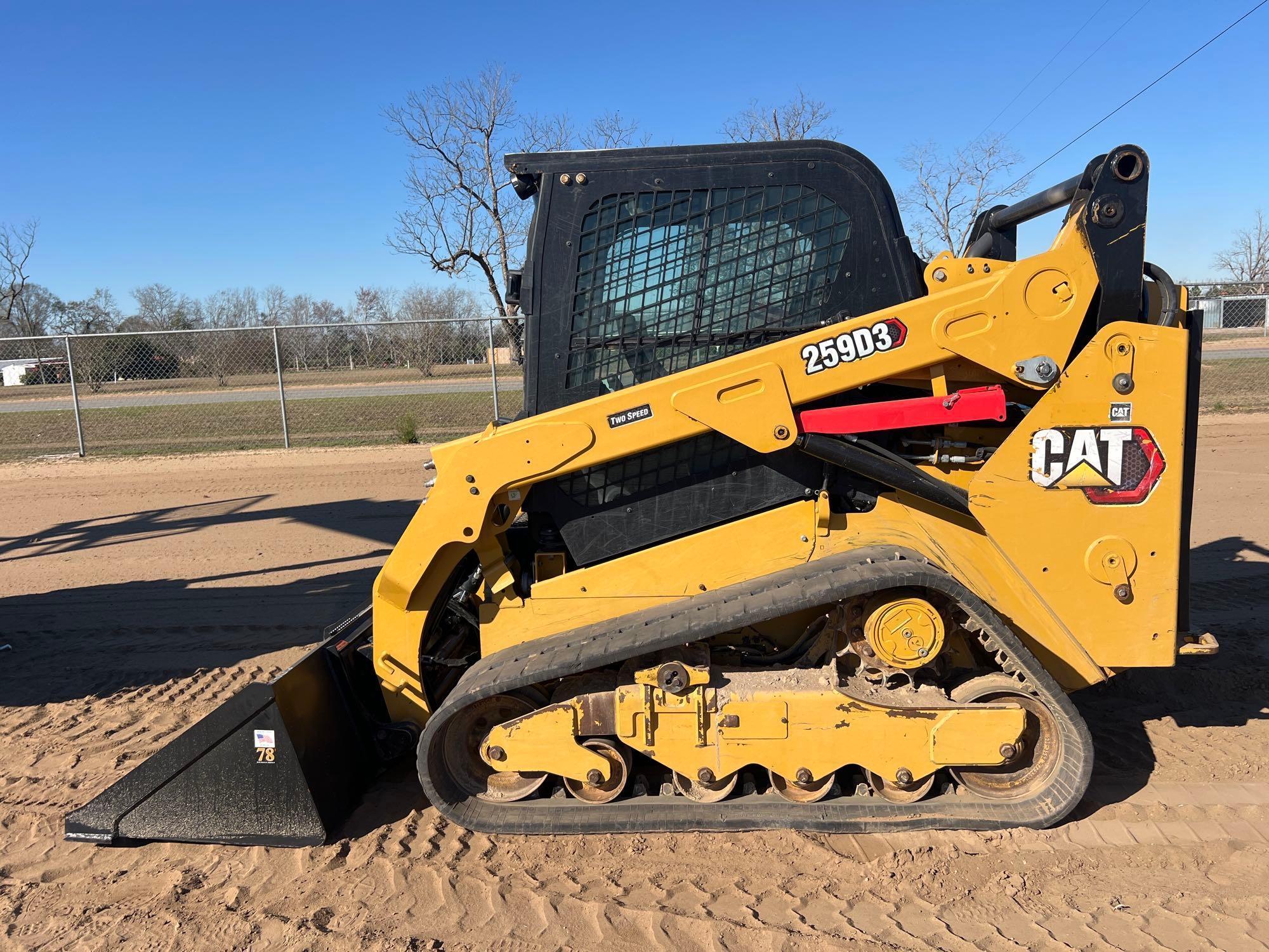 2020 CATERPILLAR 259D3 SKID STEER