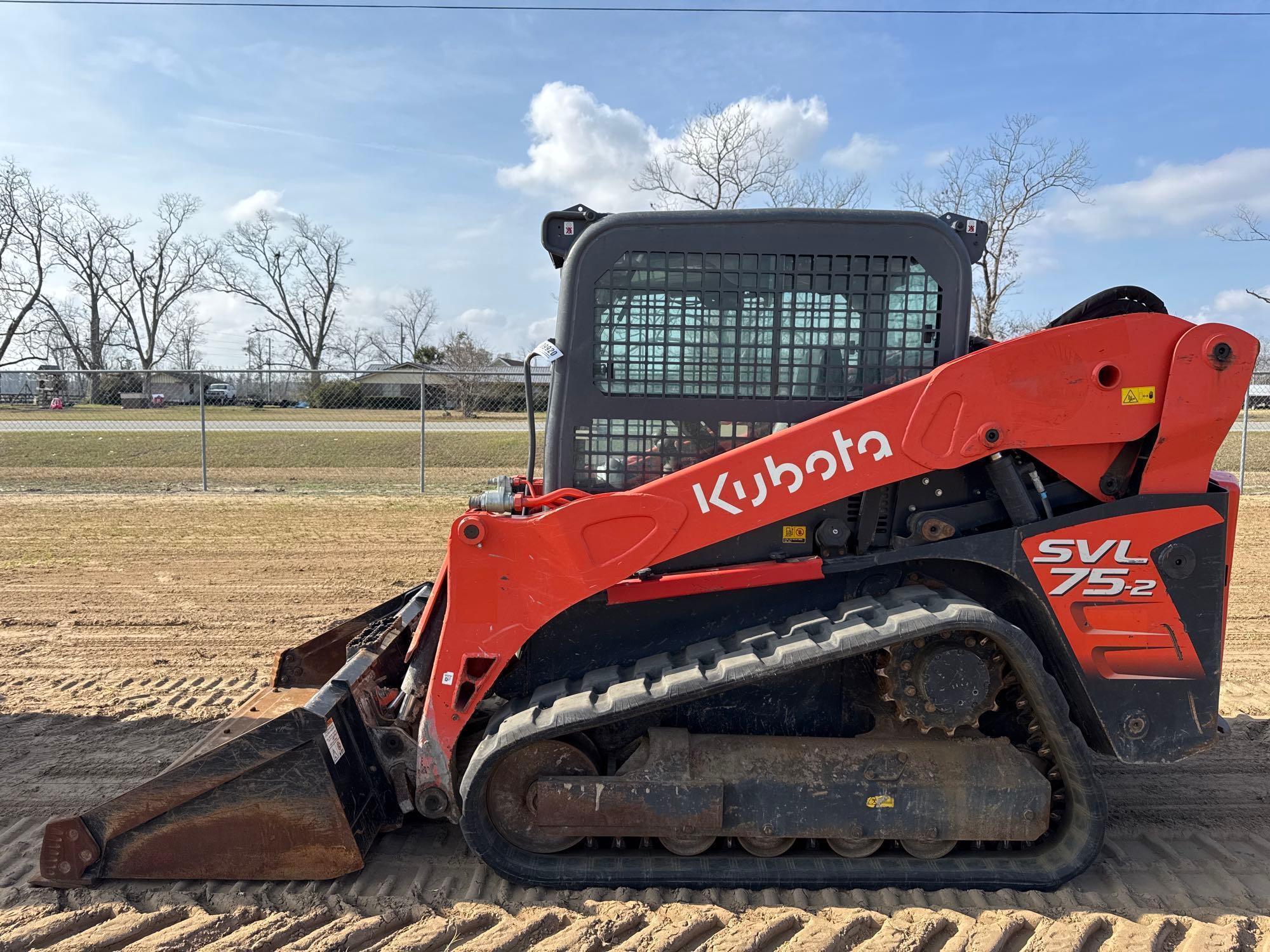 2022 KUBOTA SVL75-2 SKID STEER