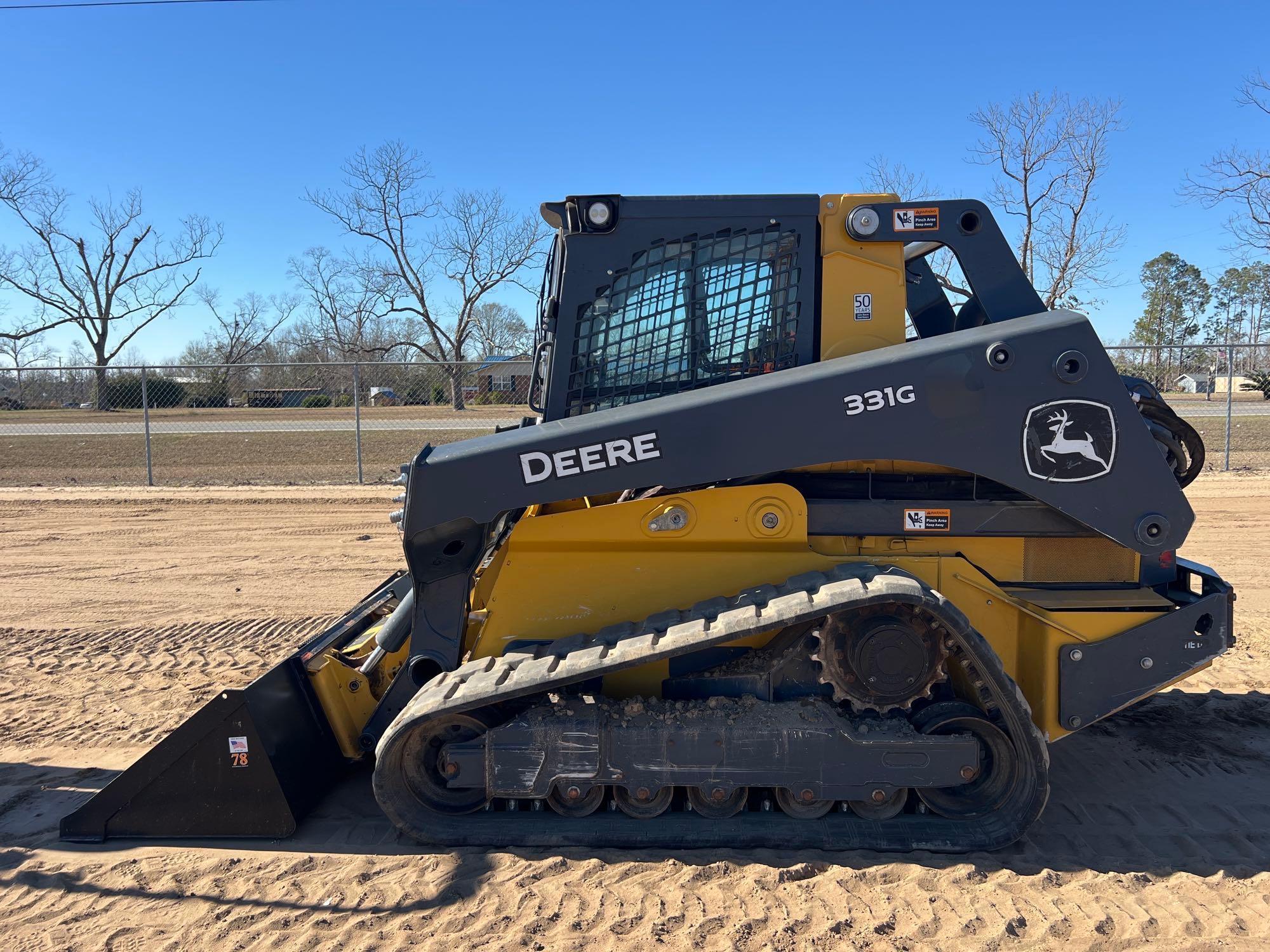 2021 JOHN DEERE 331G SKID STEER