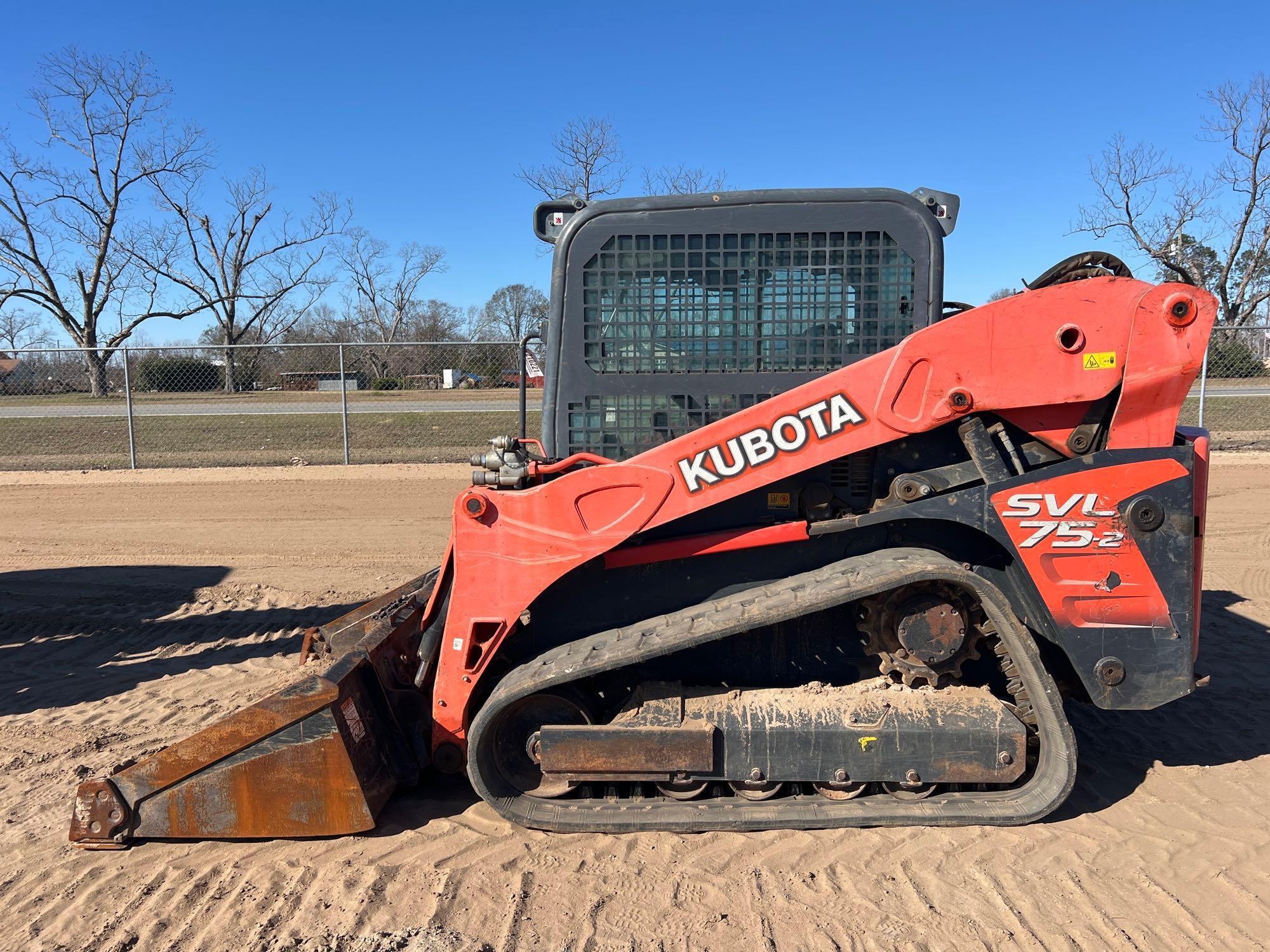 2019 KUBOTA SVL75-2 SKID STEER