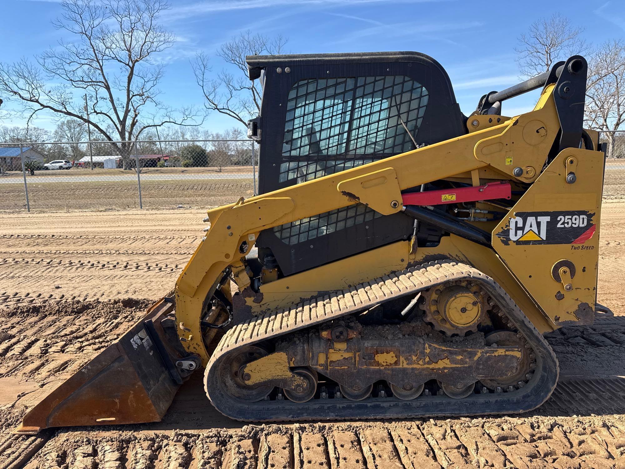 2019 CATERPILLAR 259D SKID STEER