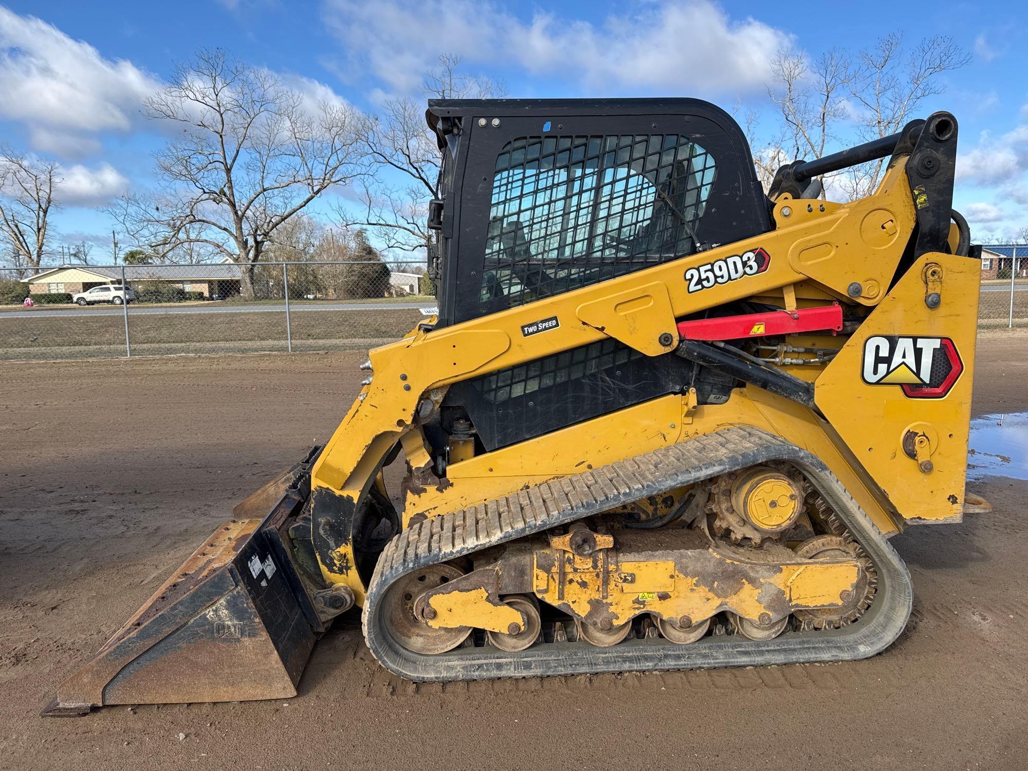 2021 CATERPILLAR 259D3 SKID STEER