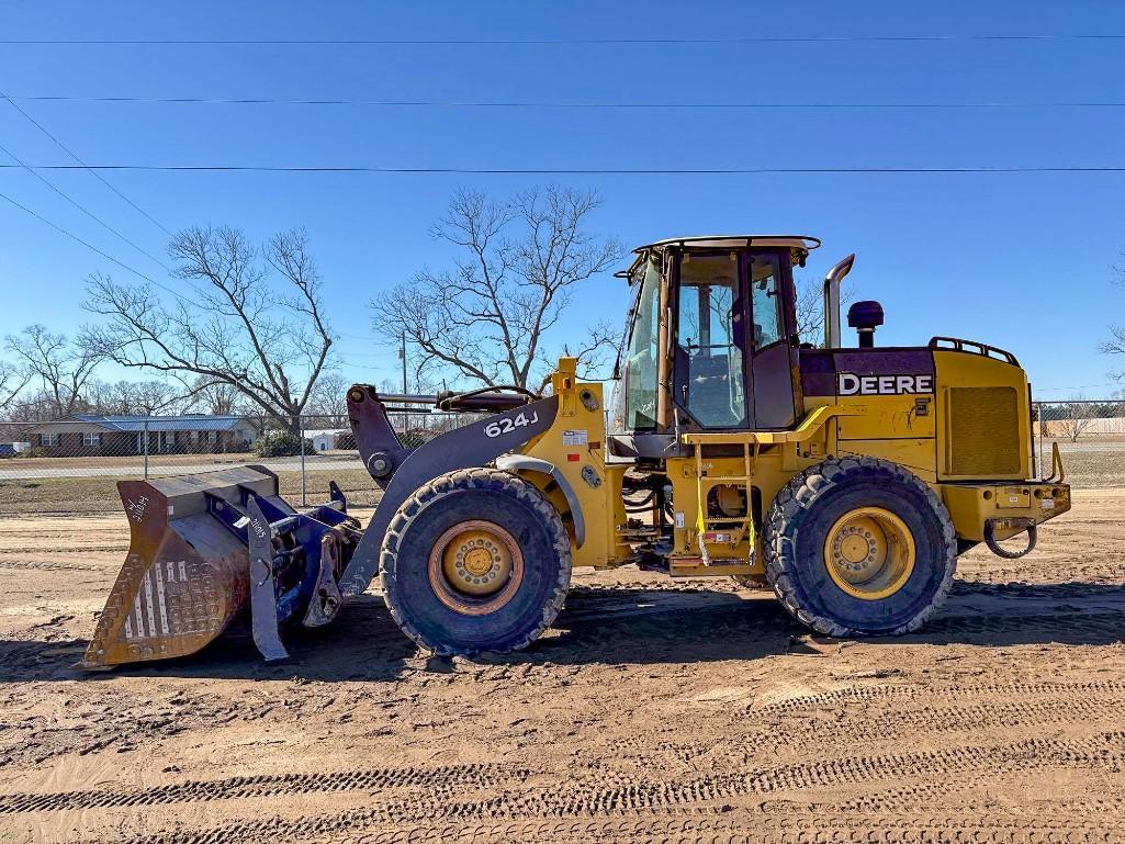 2004 JOHN DEERE 624J WHEEL LOADER