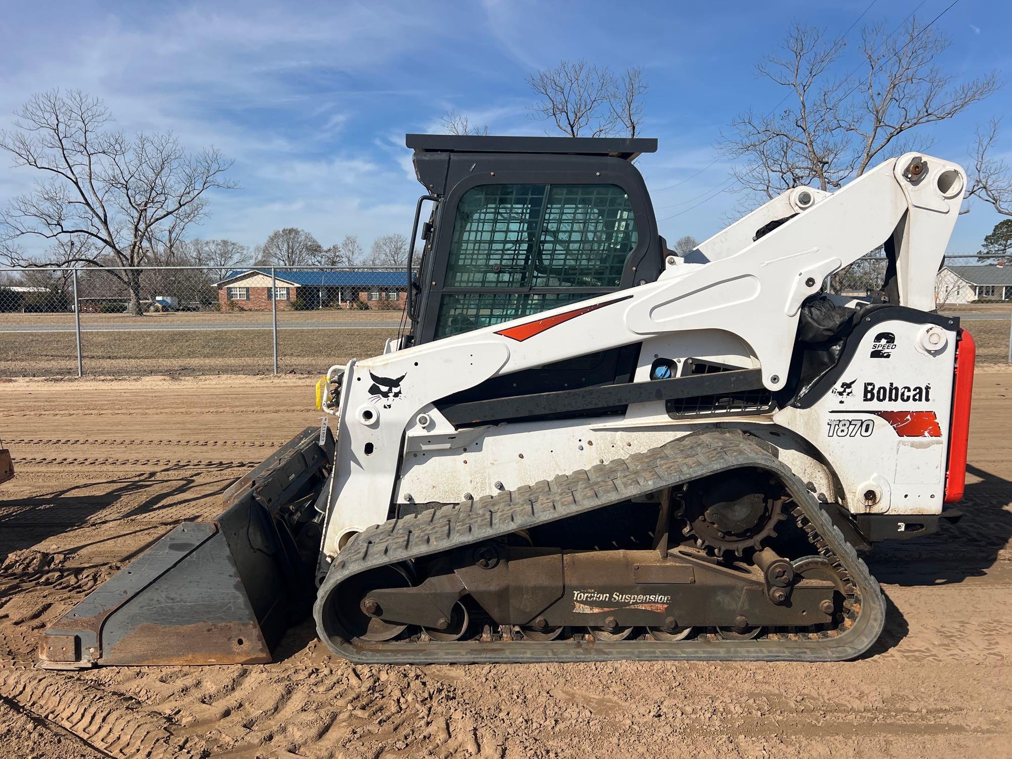 2019 BOBCAT T870 SKID STEER
