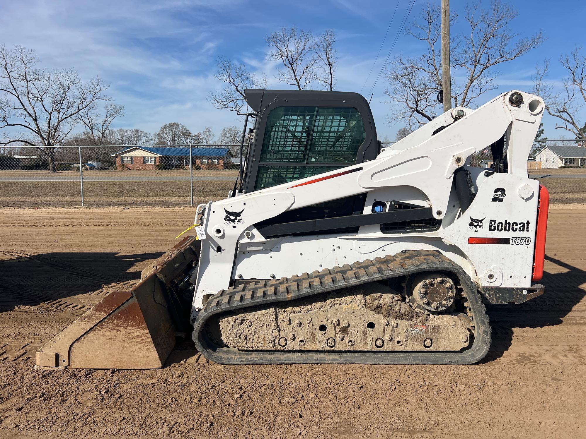 2016 BOBCAT T870 SKID STEER