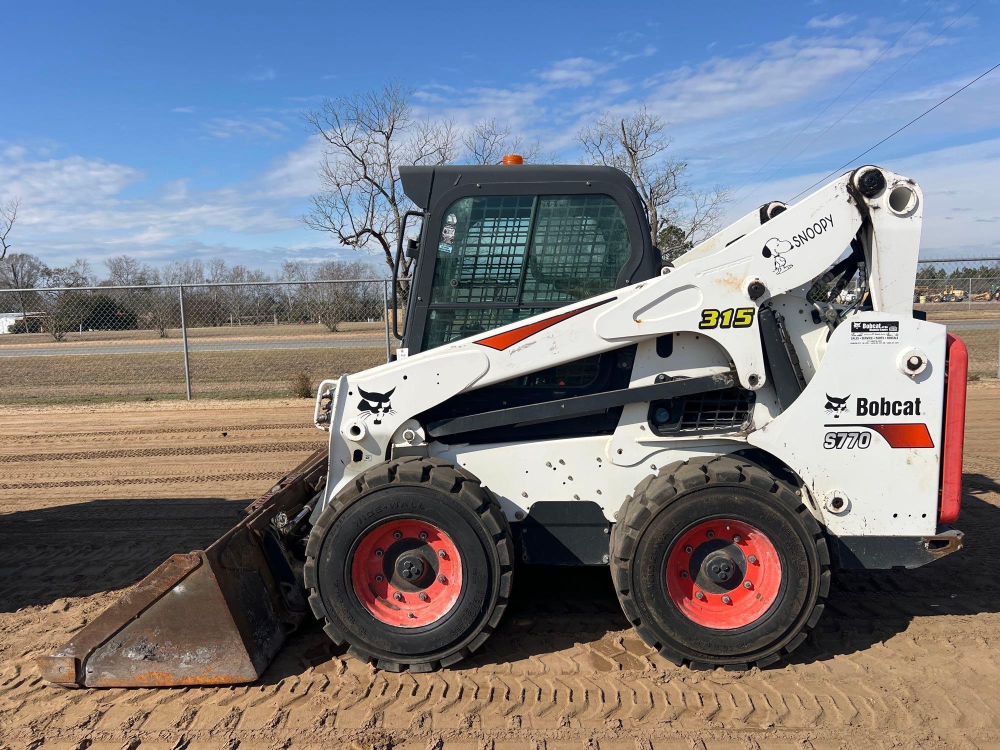 2017 BOBCAT S770 SKID STEER