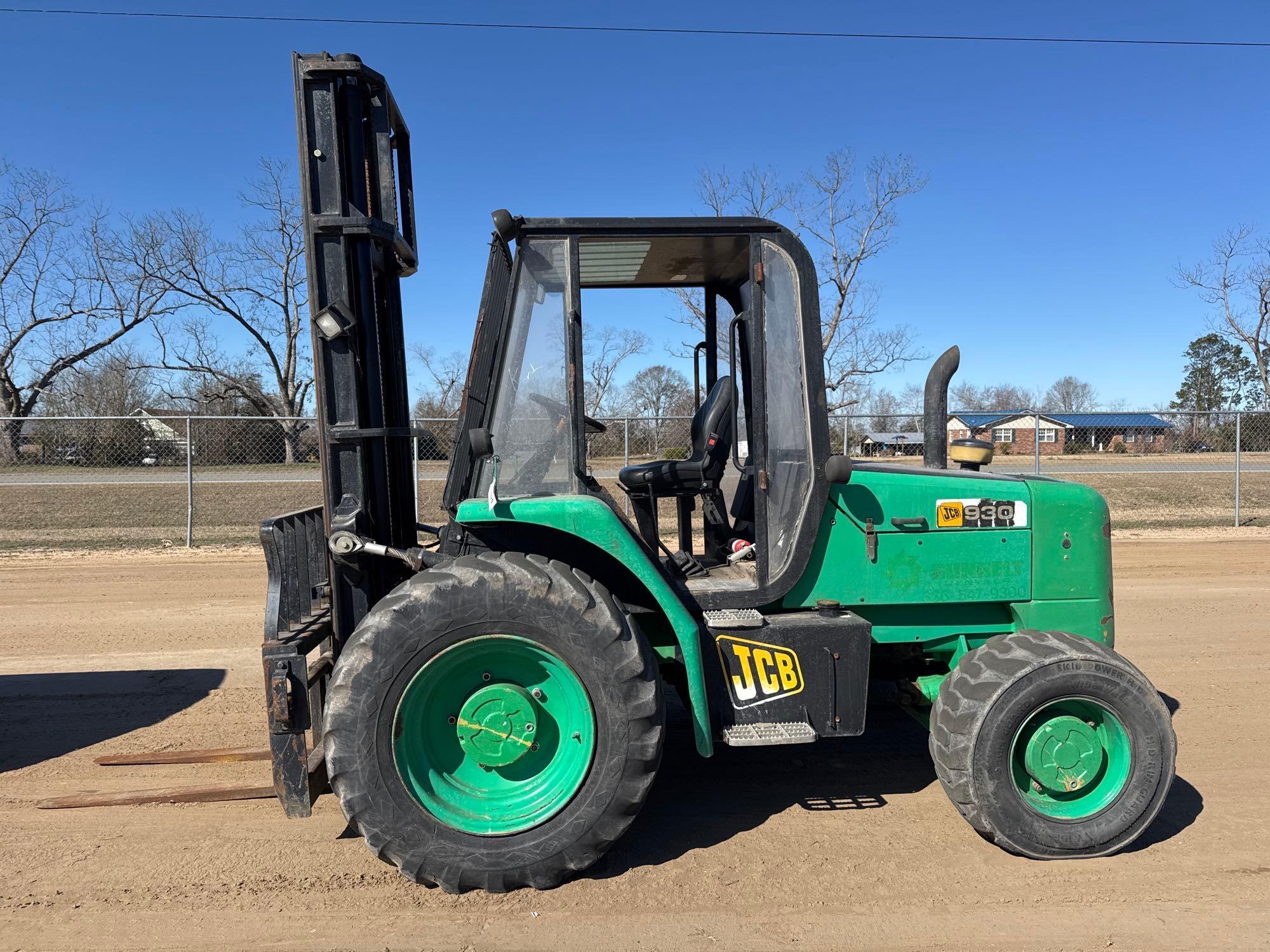 2006 JCB 930 ROUGH TERRAIN FORKLIFT