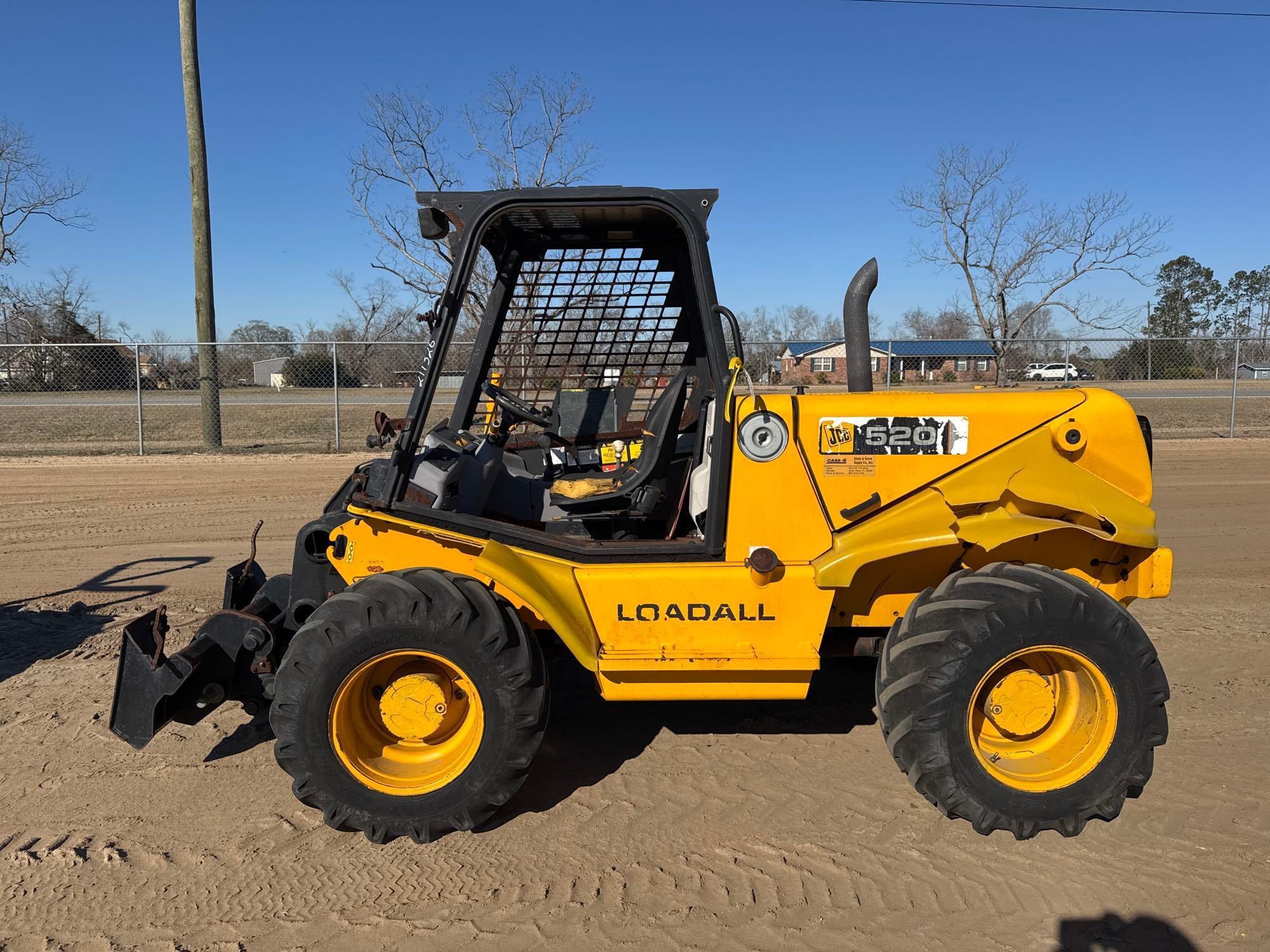 2007 JCB 520 LOADALL TELESCOPIC RT FORKLIFT
