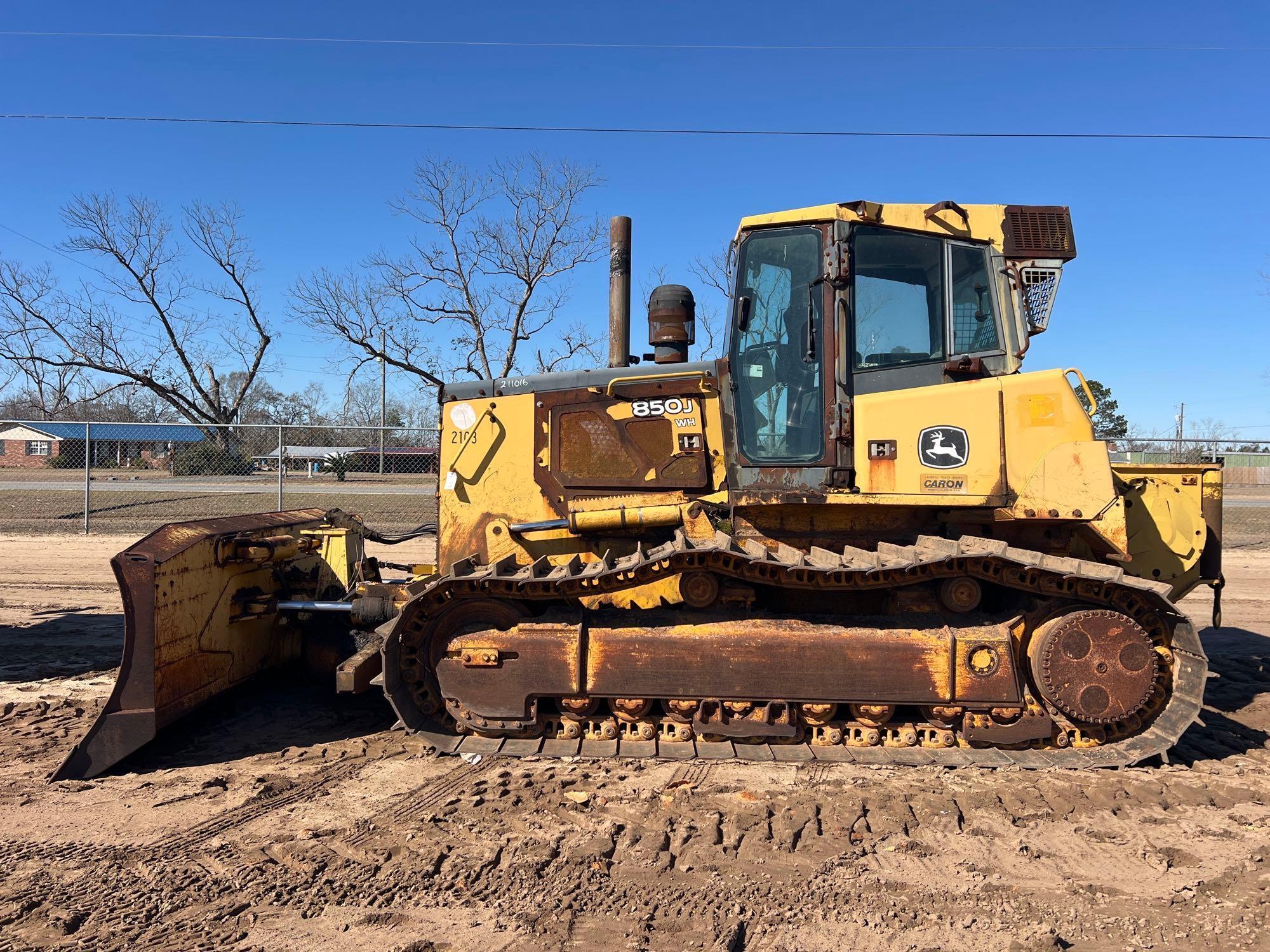 2009 JOHN DEERE 850J WH CRAWLER DOZER