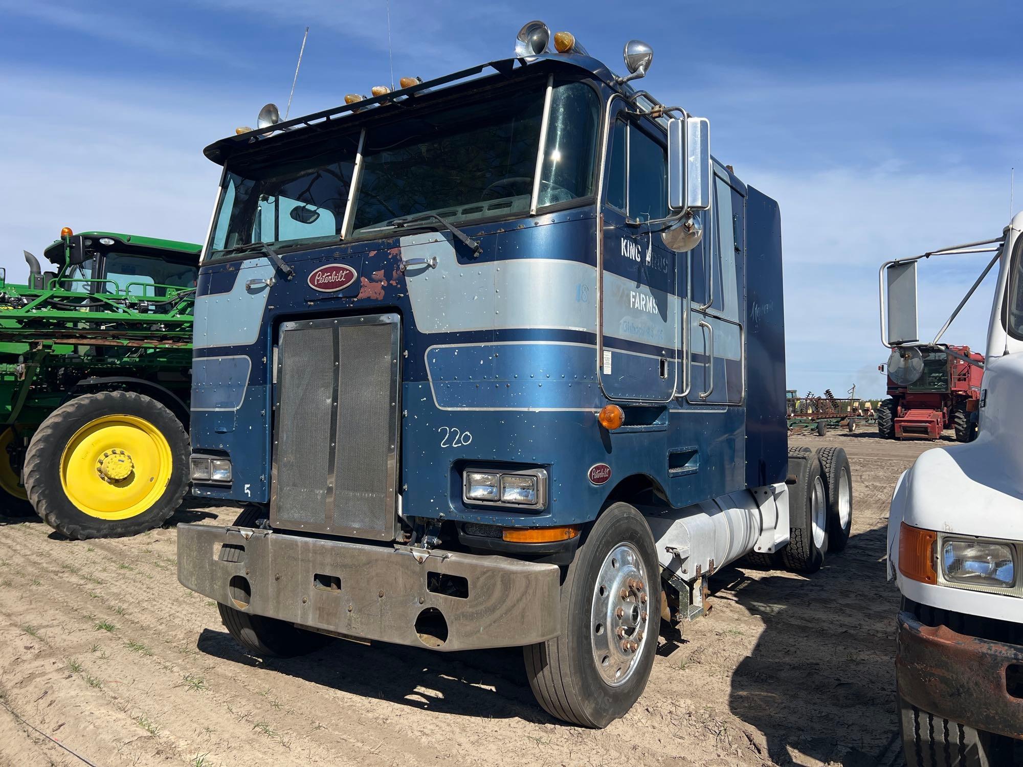 1987 PETERBILT 362 CAB OVER ROAD TRACTOR