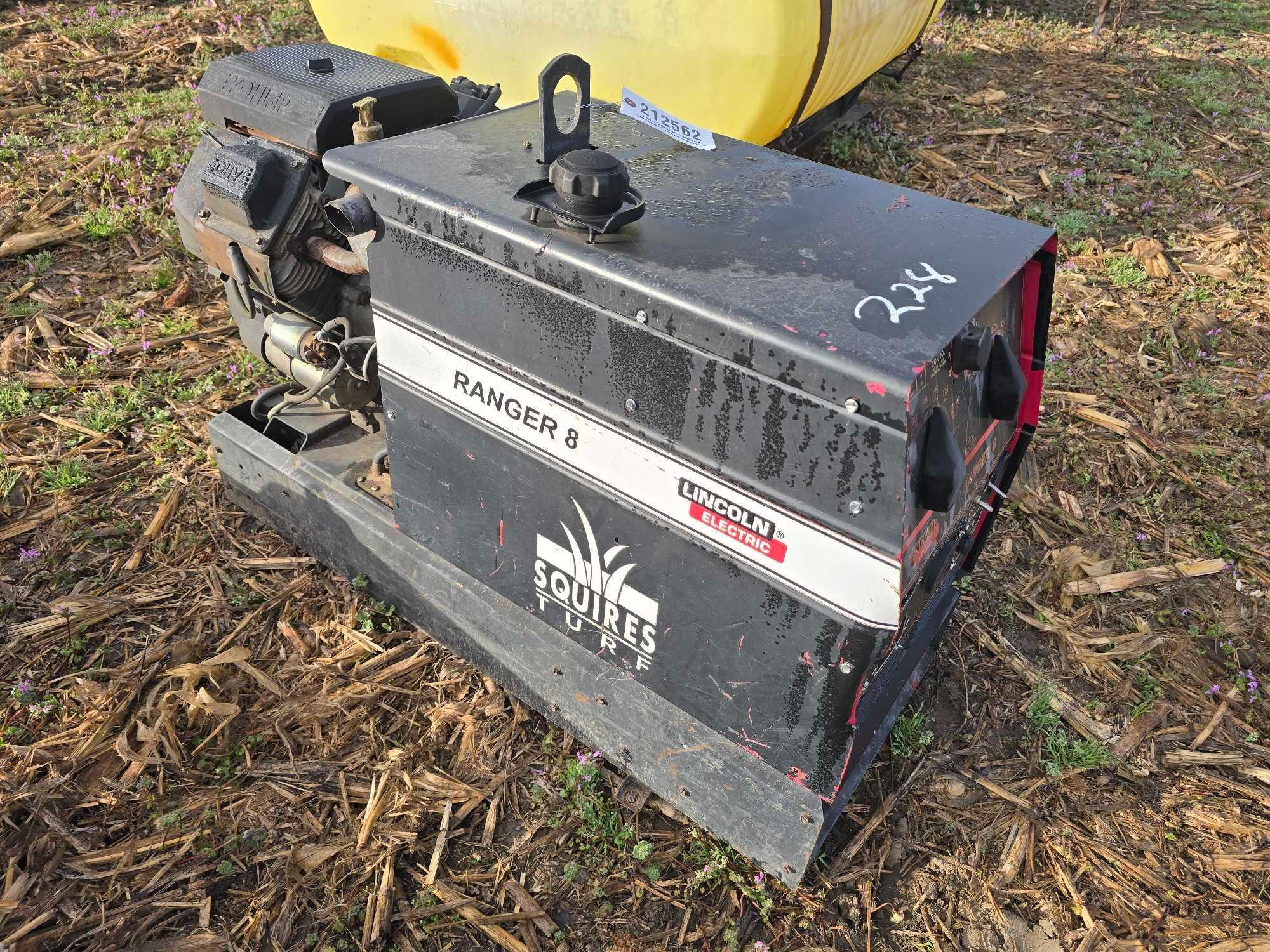 LINCOLN RANGER 8 PORTABLE WELDER