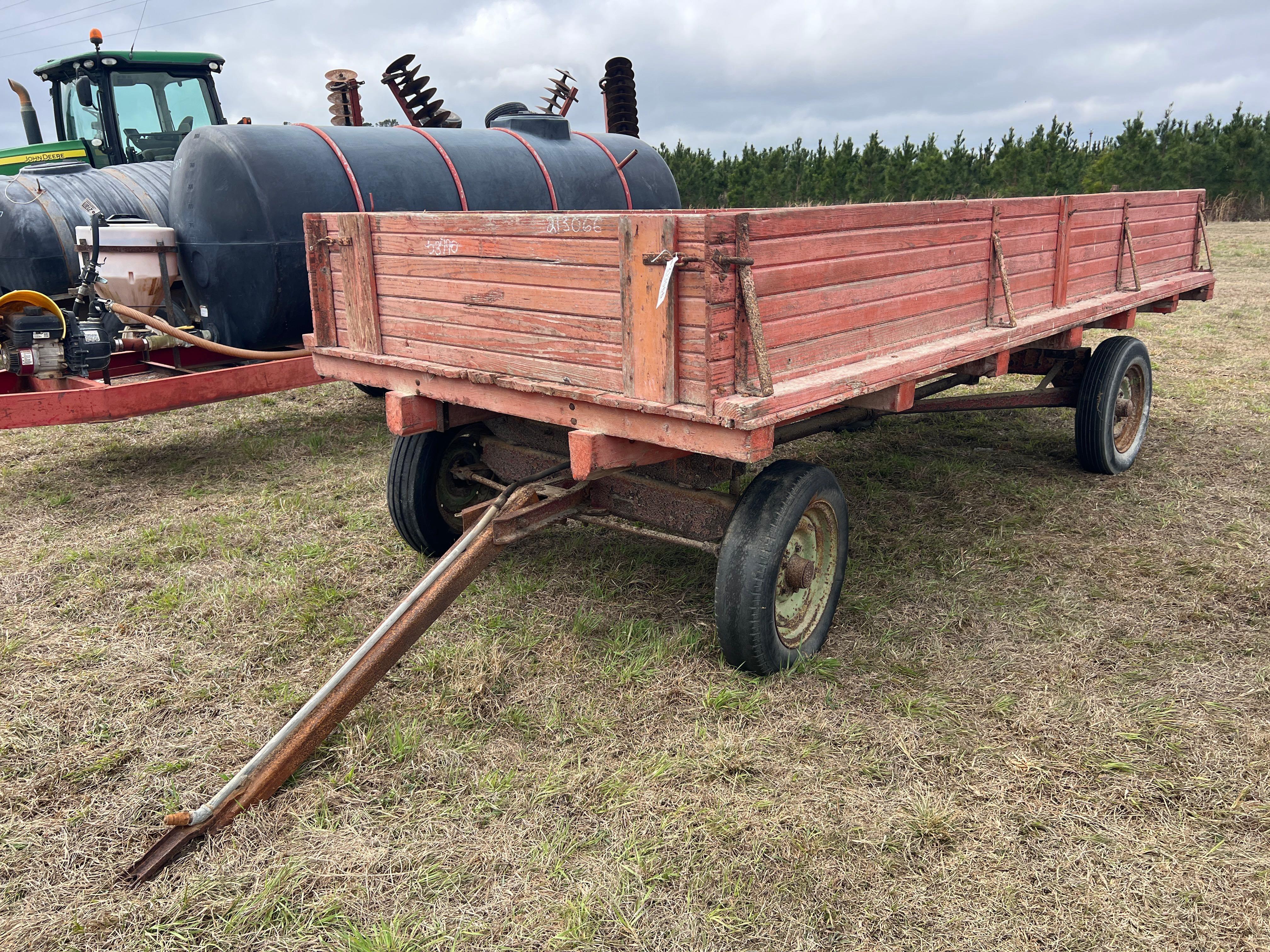 6' X 14' - 4 WHEEL DUMP WAGON