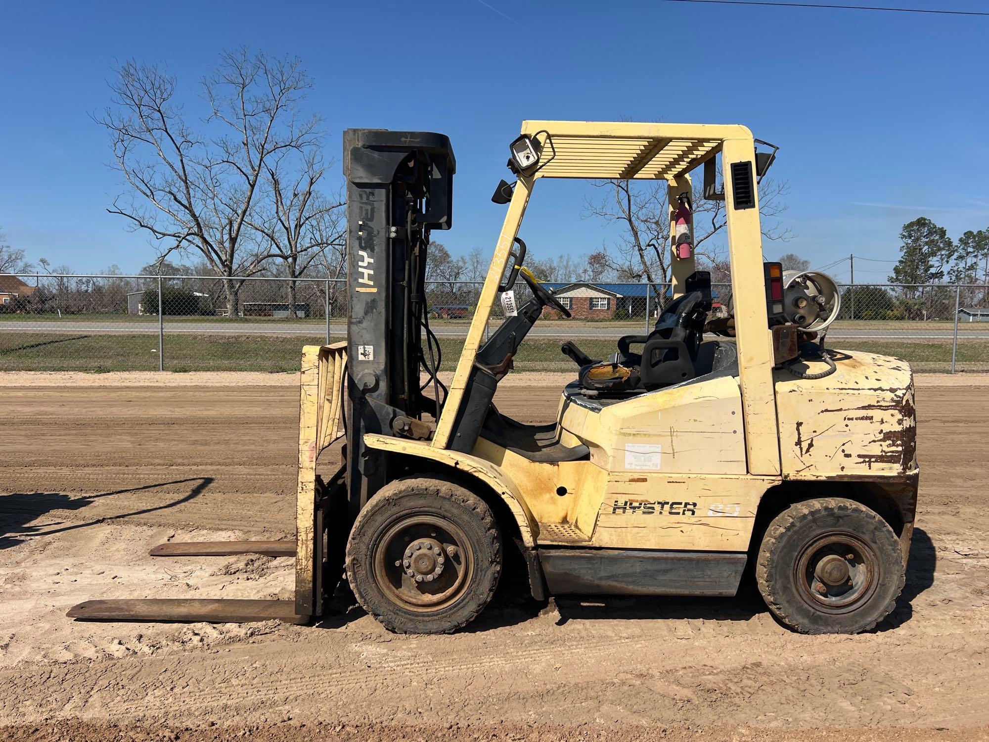 HYSTER H80XM STRAIGHT MAST FORKLIFT