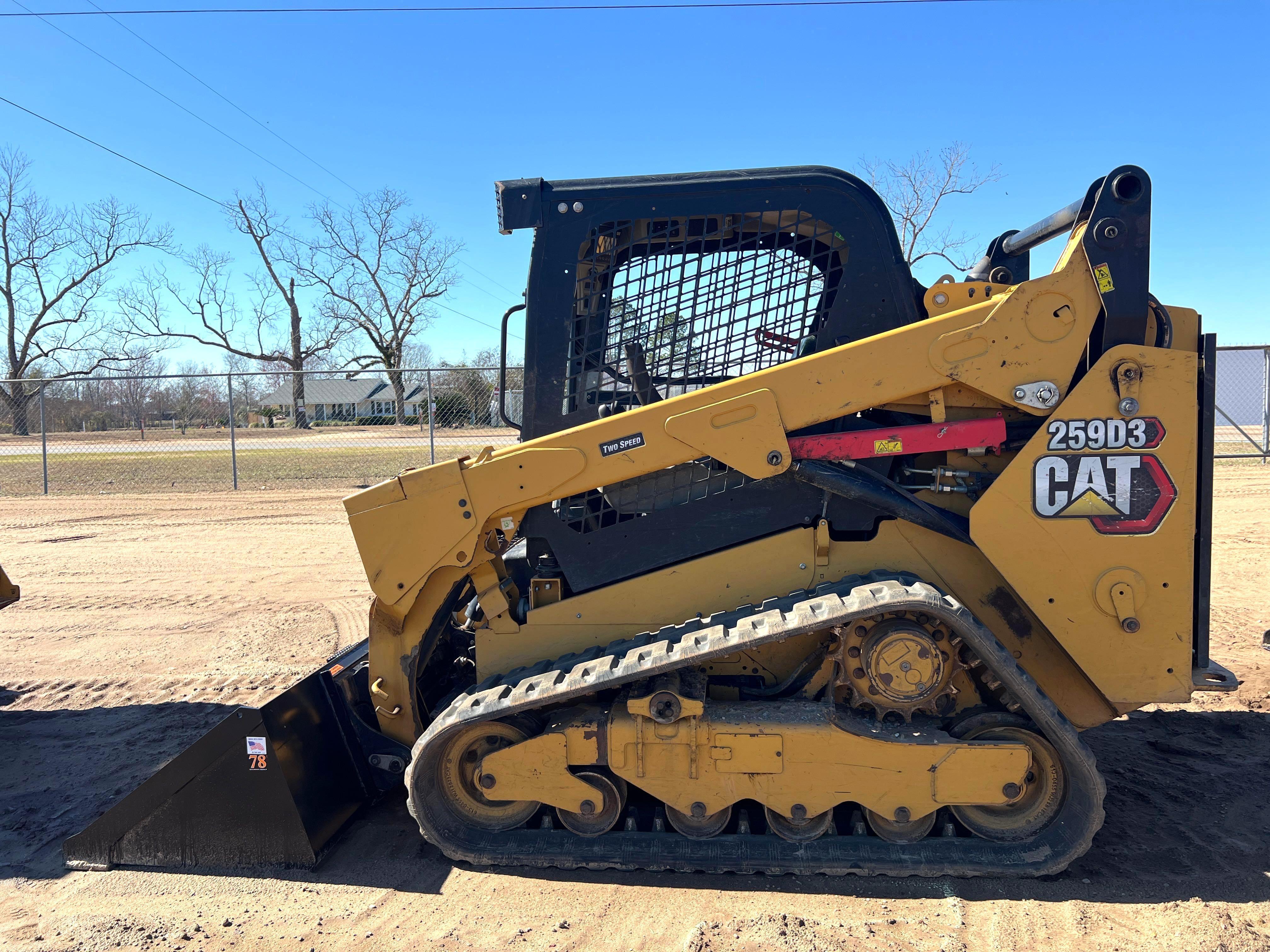 2022 CATERPILLAR 259D3 SKID STEER