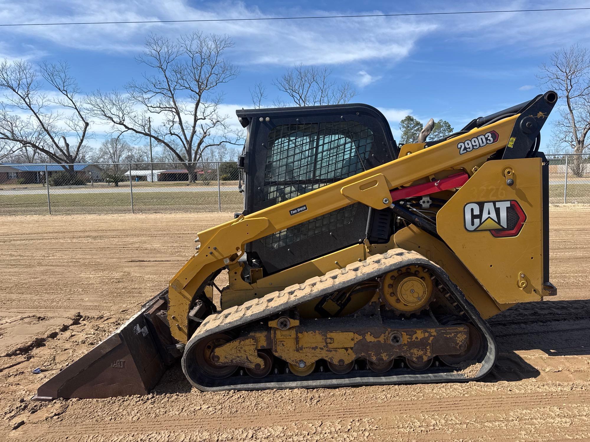 2021 CATERPILLAR 299D3 SKID STEER