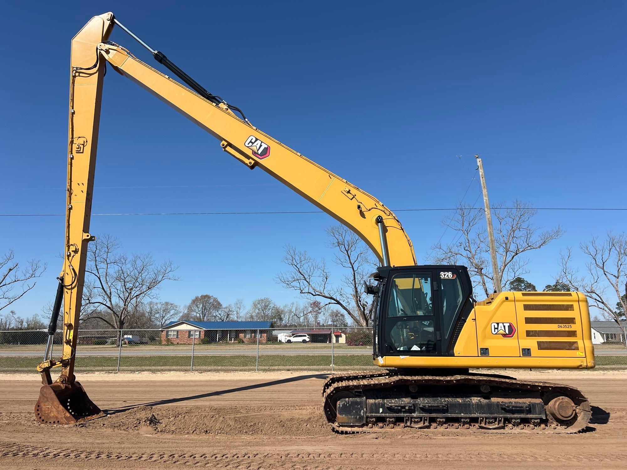 2021 CATERPILLAR 326 LONG REACH EXCAVATOR