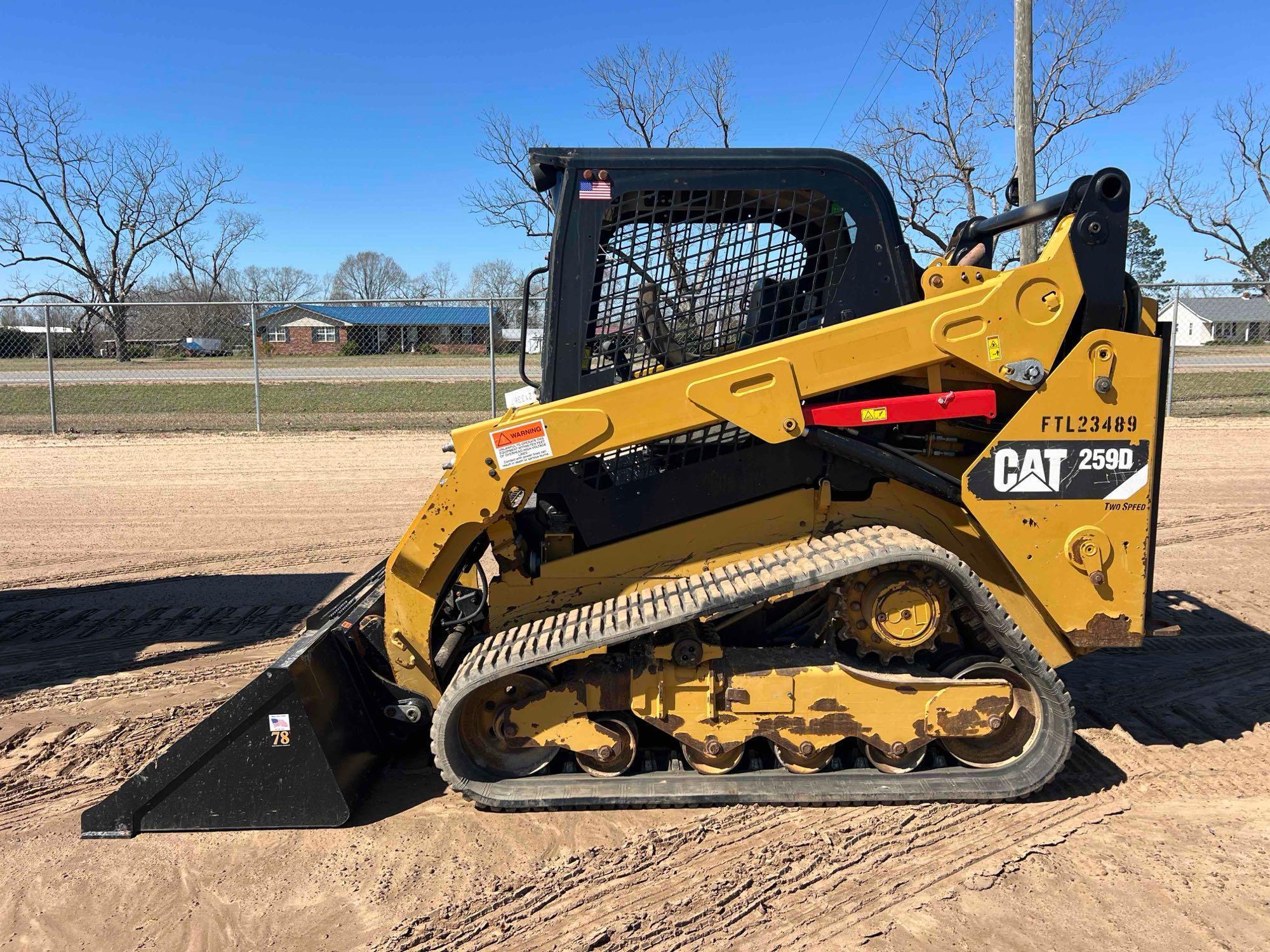 2019 CATERPILLAR 259D SKID STEER