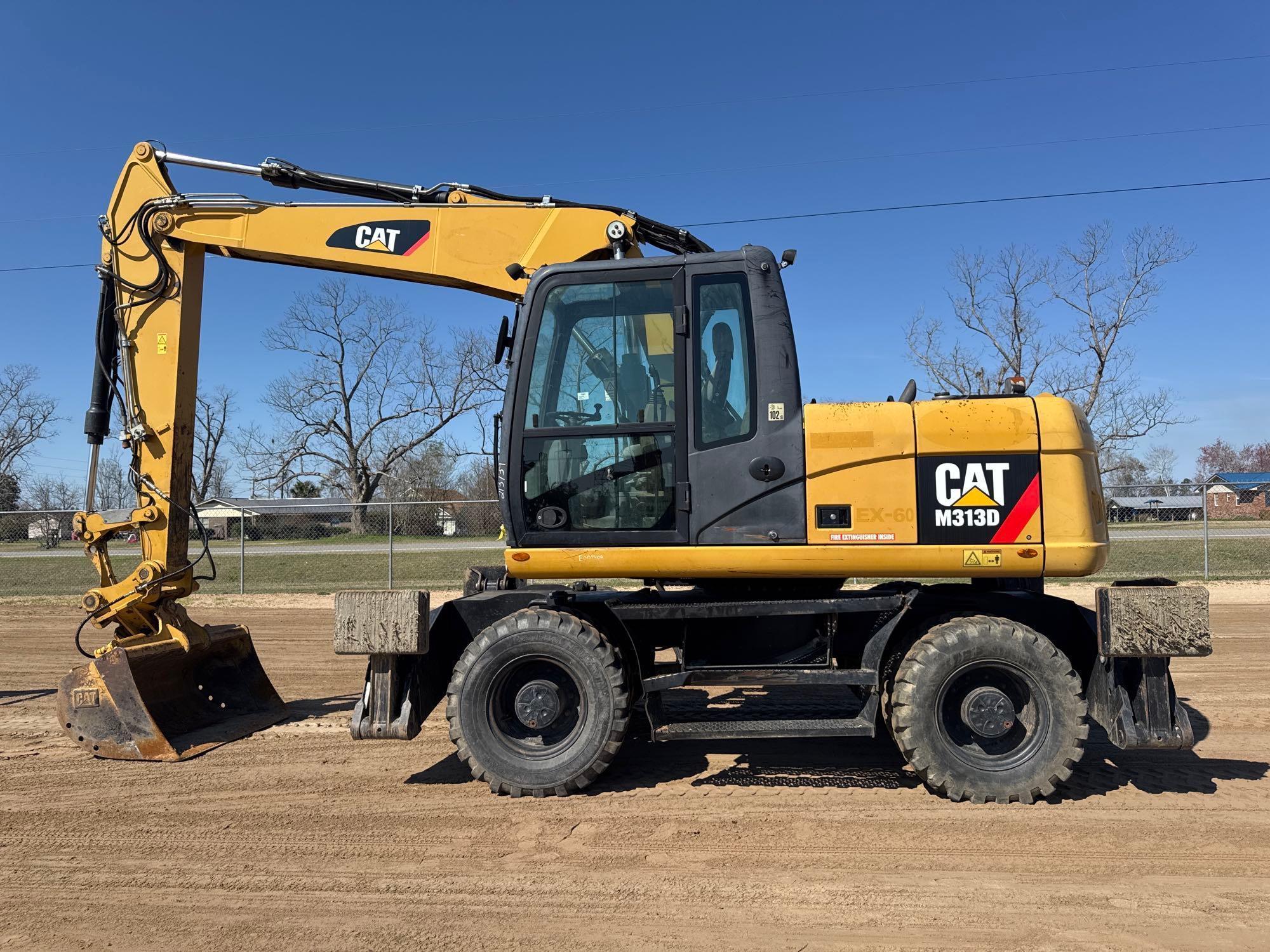 2015 CATERPILLAR M313D MOBILE EXCAVATOR