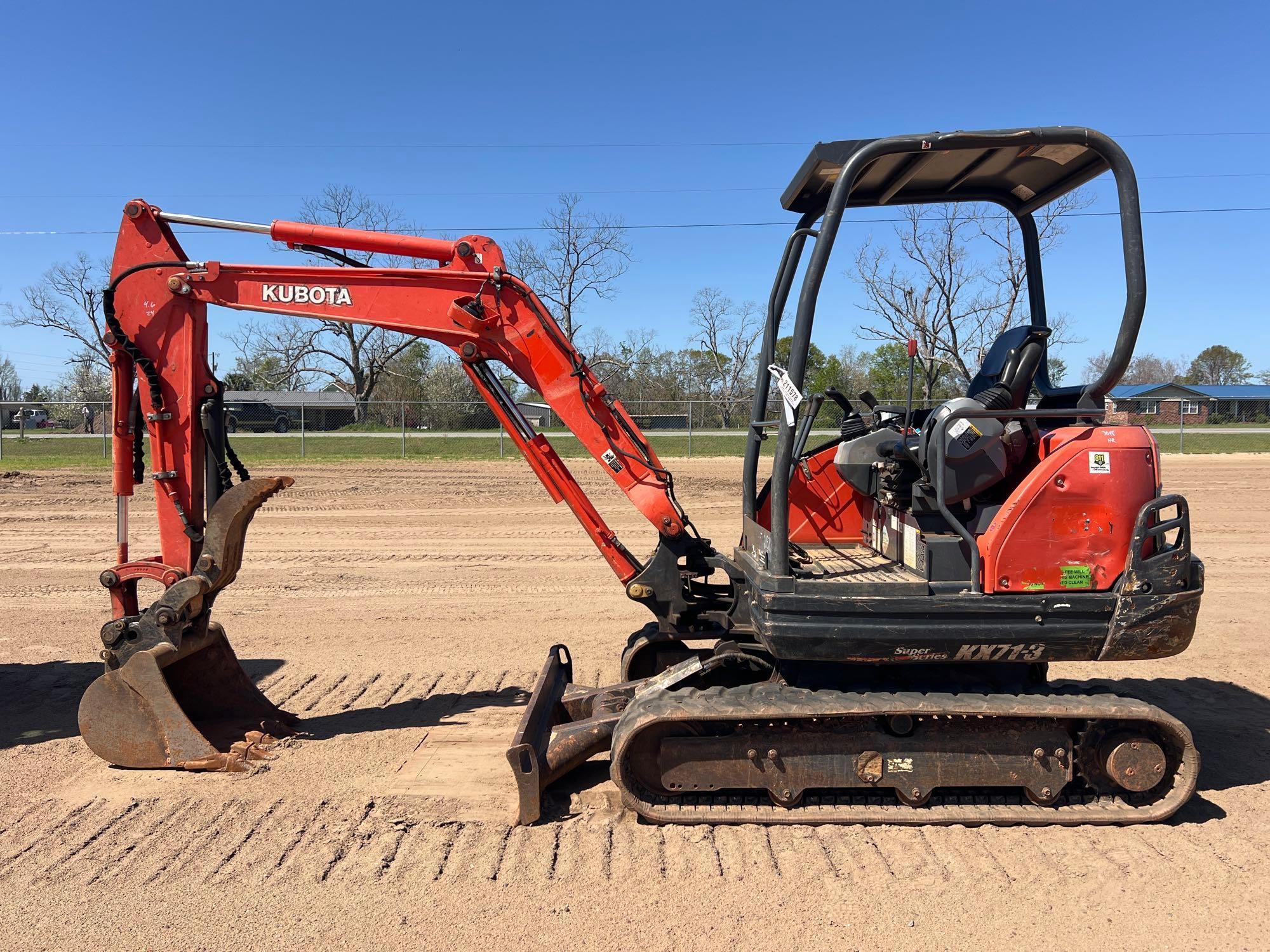 2019 KUBOTA KX71-3 SUPER SERIES EXCAVATOR