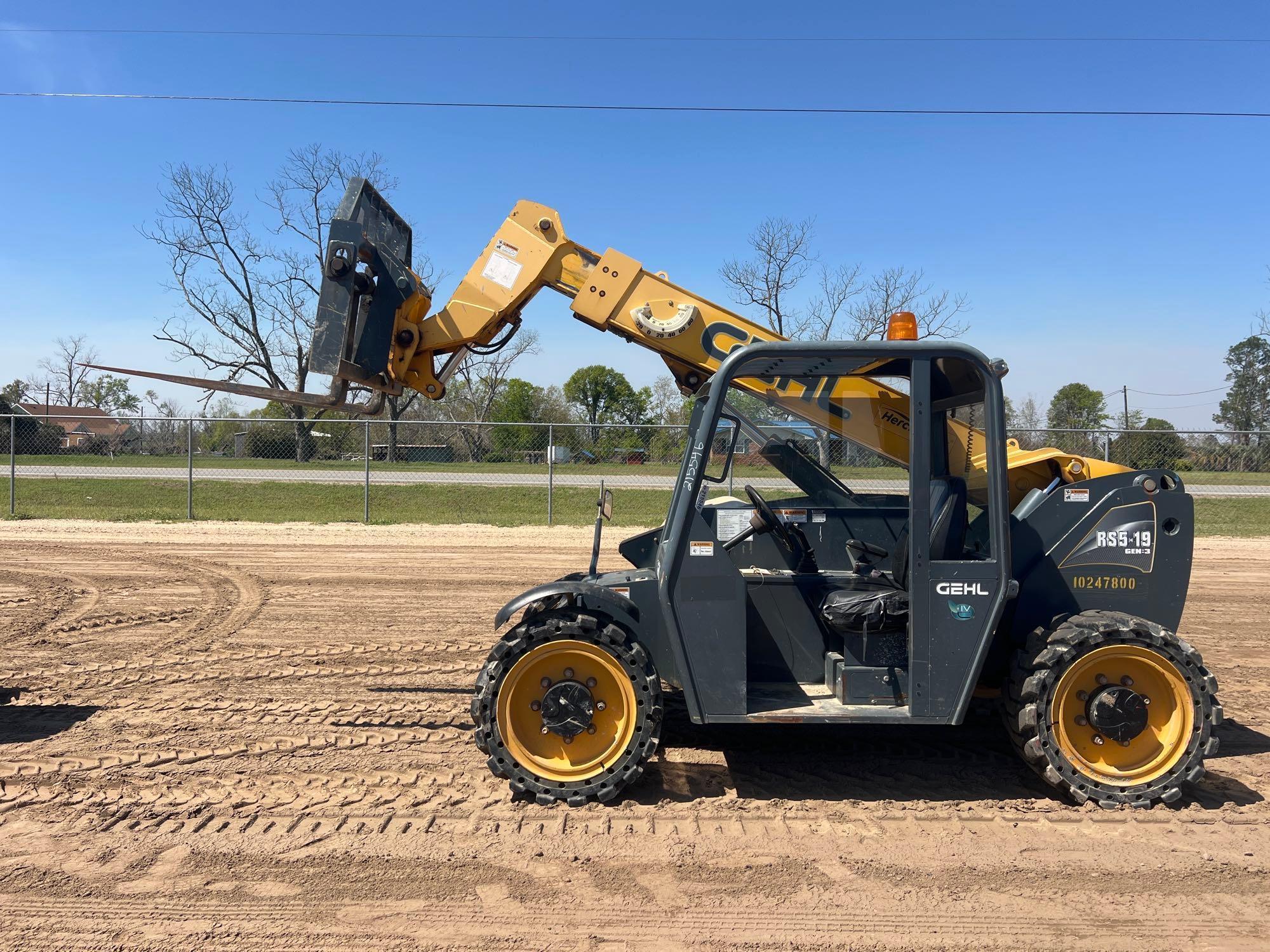 2018 GEHL RS5-19 GEN3 TELESCOPIC FORKLIFT