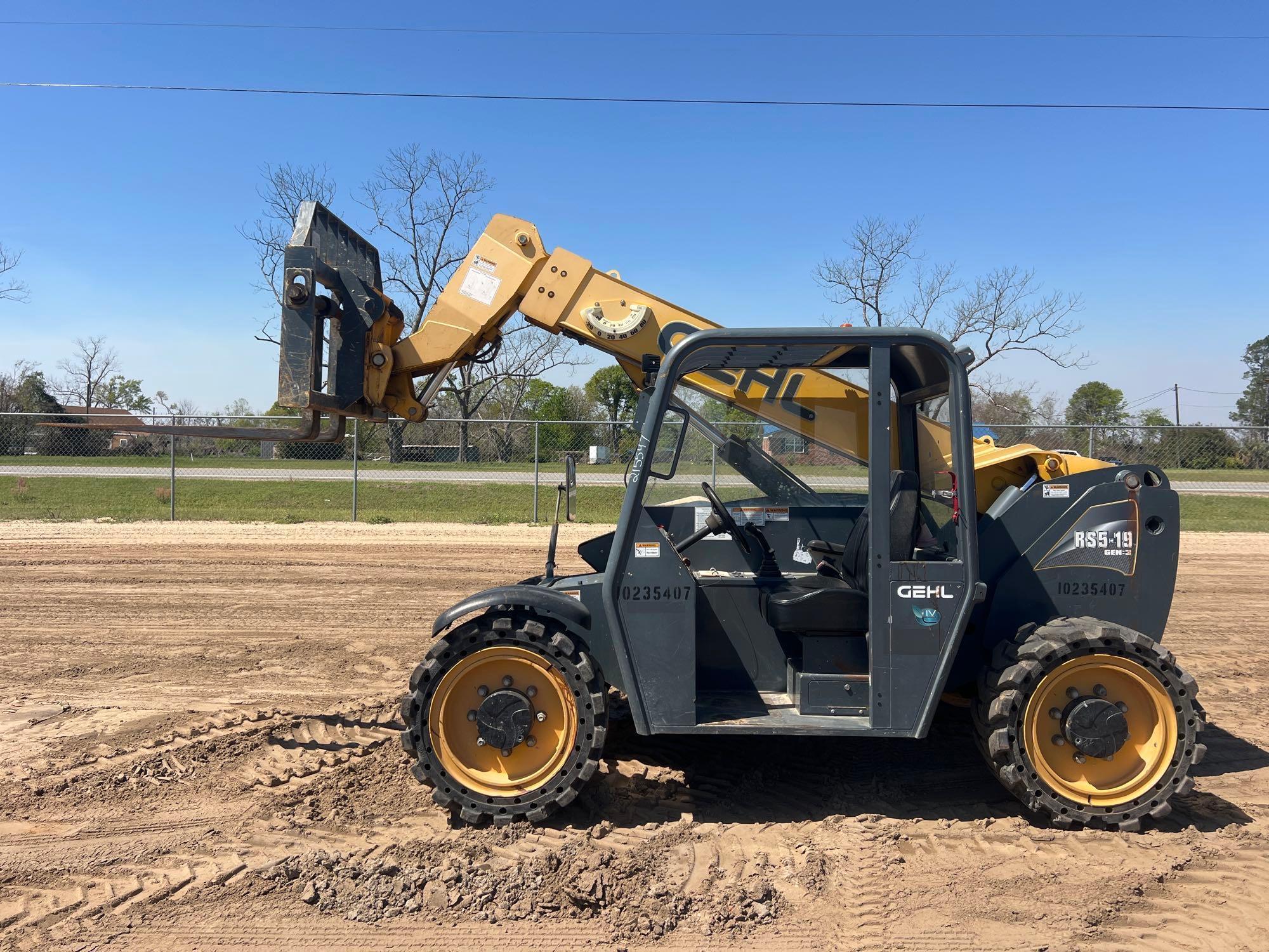 2018 GEHL RS5-19 GEN3 TELESCOPIC FORKLIFT