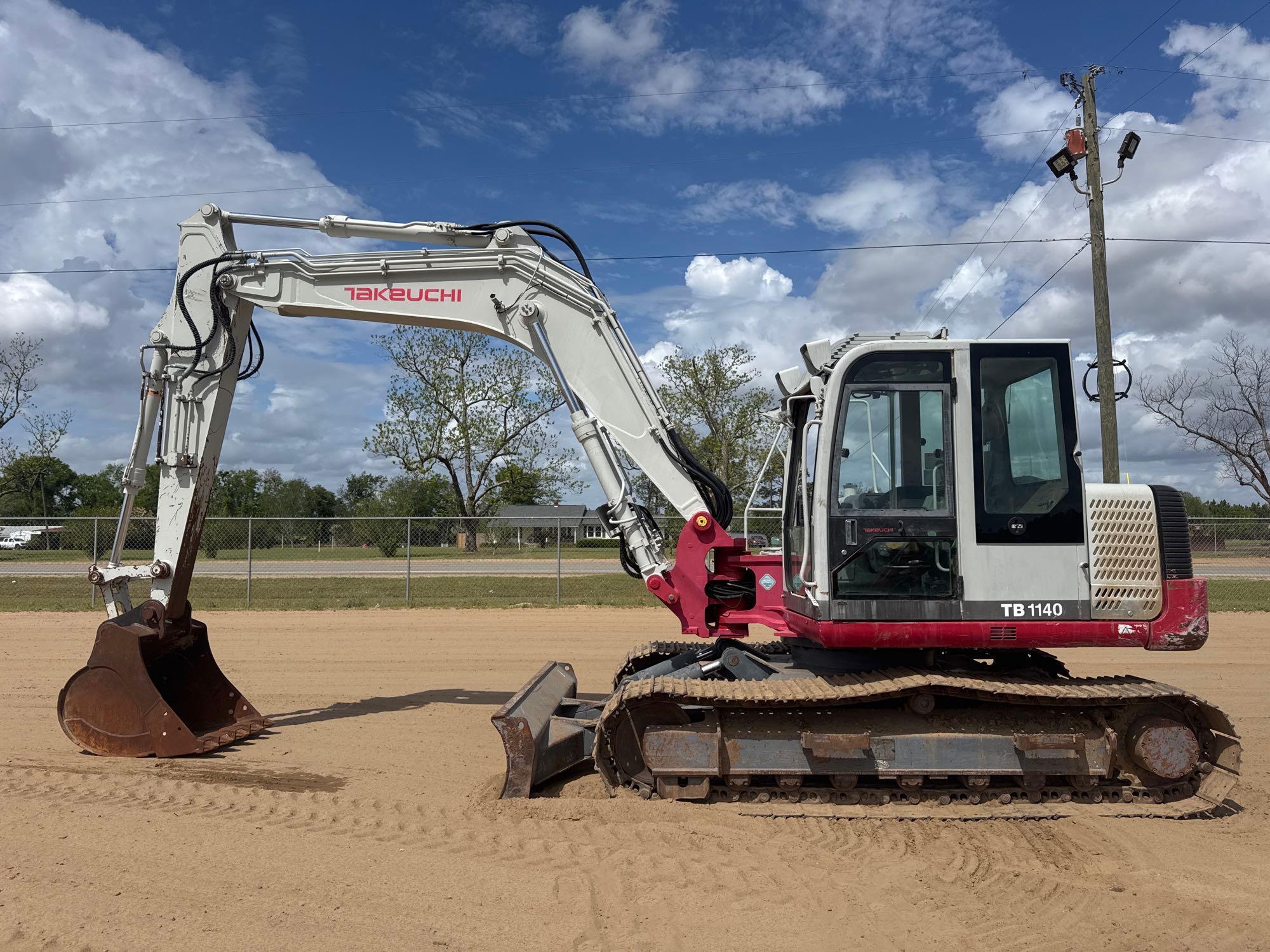 2012 TAKEUCHI TB1140 EXCAVATOR