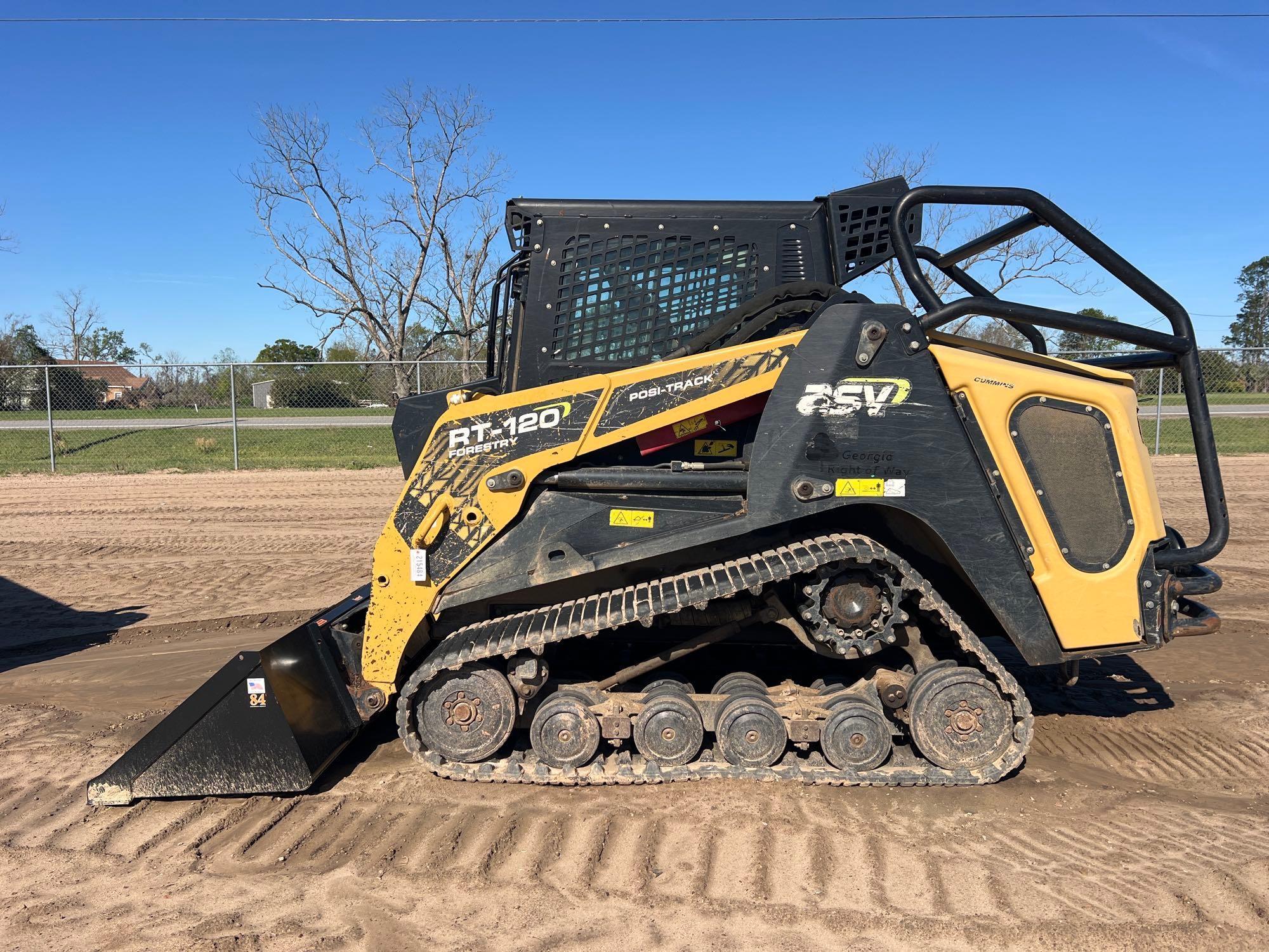 2021 ASV RT-120 FORESTRY SKID STEER
